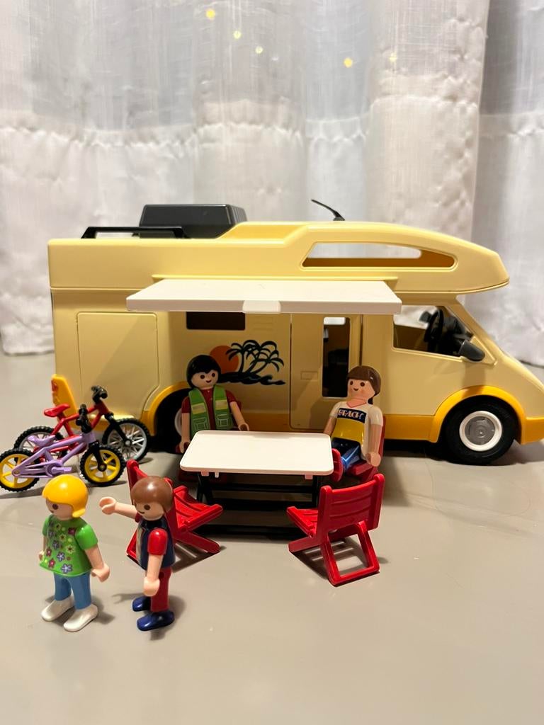 Playmobil Camper Set, Ophalen of Verzenden, Gebruikt