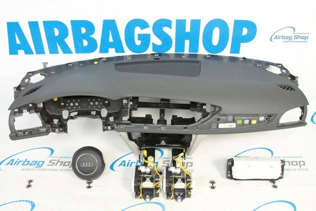 Airbag set - Dashboard grijs wit Audi A6 C7 (2011-2018), Gebruikt, Ophalen of Verzenden