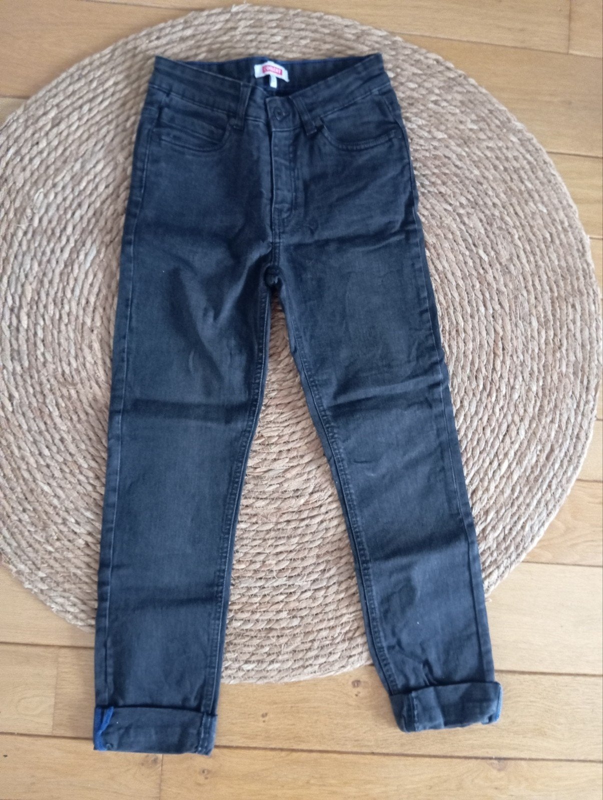 Zwarte Coolcat jeans broek | maat 146/152, Kinderen en Baby's, Kinderkleding | Maat 146, Broek, Coolcat, Ophalen of Verzenden