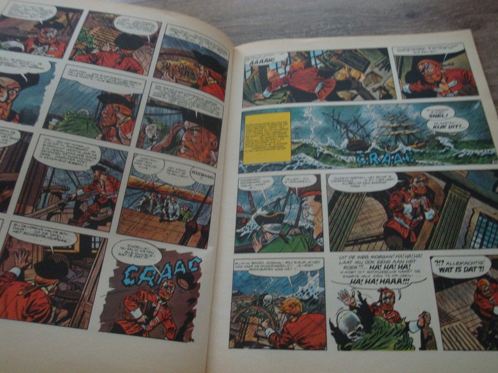 een avontuur van roodbaard-1969, Eén stripboek, Ophalen of Verzenden, Gelezen