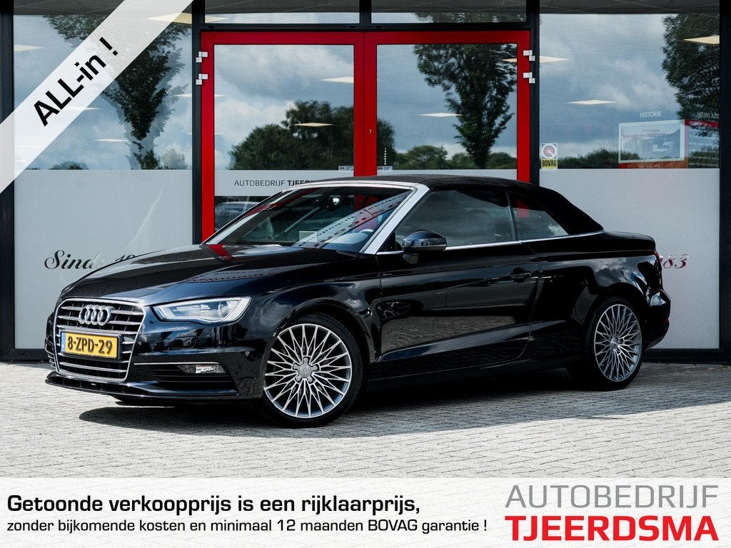 Audi A3 Cabriolet 1.8 TFSI Ambition Pro Line Plus | Sportsto, Auto's, Audi, 12 maanden, Stof, Gebruikt, 4 cilinders