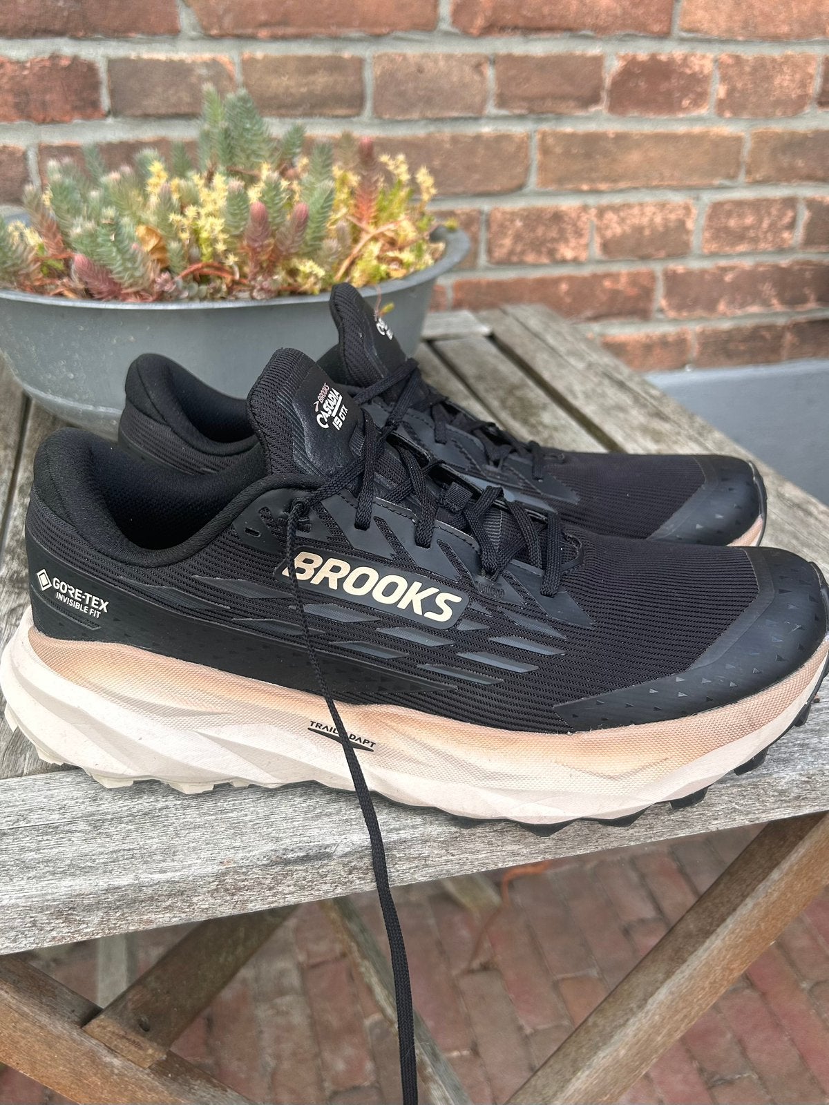 Brooks cascadia 19 GTX, maat 44.5, Sport en Fitness, Loopsport en Atletiek, Ophalen, Zo goed als nieuw, Hardloopschoenen, Overige merken