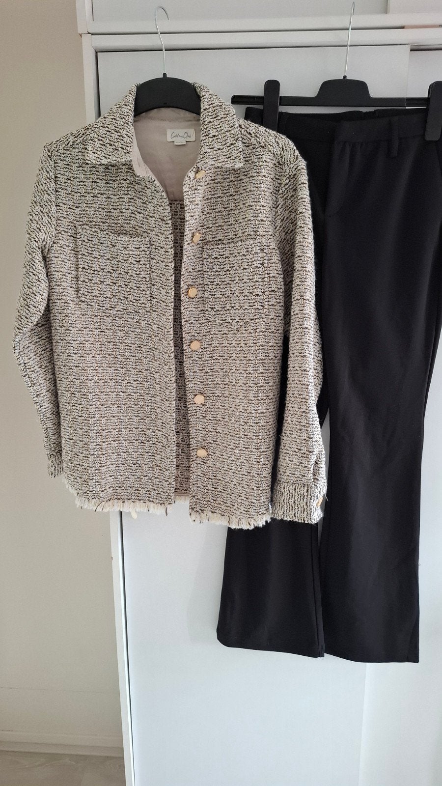 blazer met broek maat 36, Kleding | Dames, Ophalen of Verzenden, Zo goed als nieuw, Maat 36 (S)