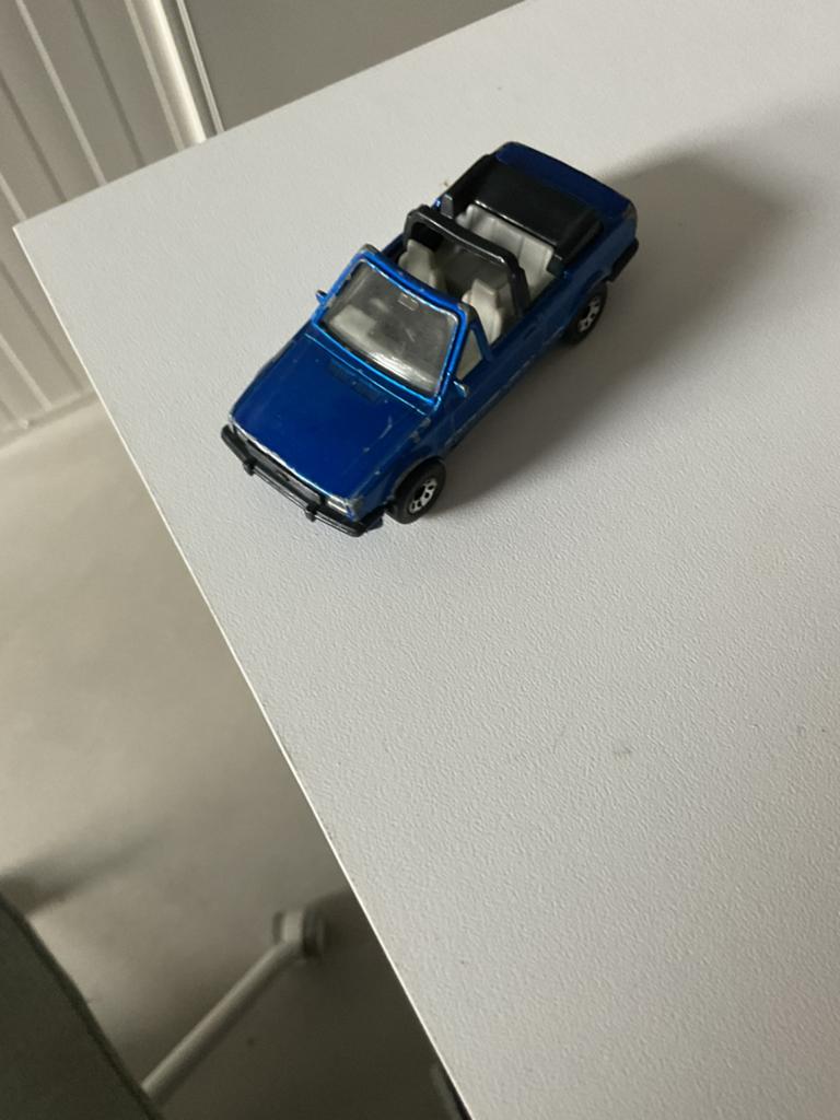 Matchbox Ford Escort Cabriolet, Ophalen, Gebruikt, Auto