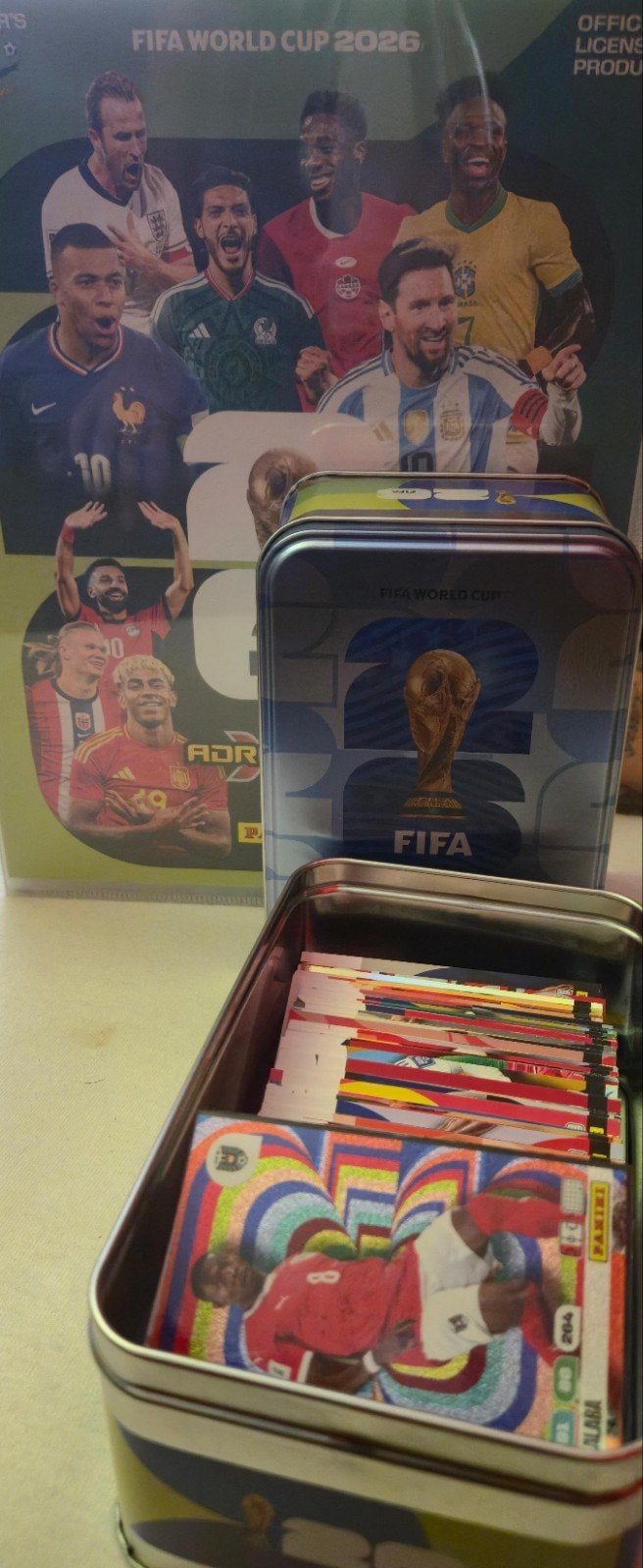 Panini WK26 Kaartjes , WK 2026 , World Cup, Ophalen of Verzenden, Zo goed als nieuw, Plaatje