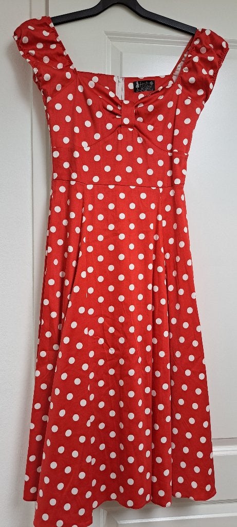 Lady Vintage jurkje, Nieuw, Ophalen of Verzenden, Maat 36 (S), Rood