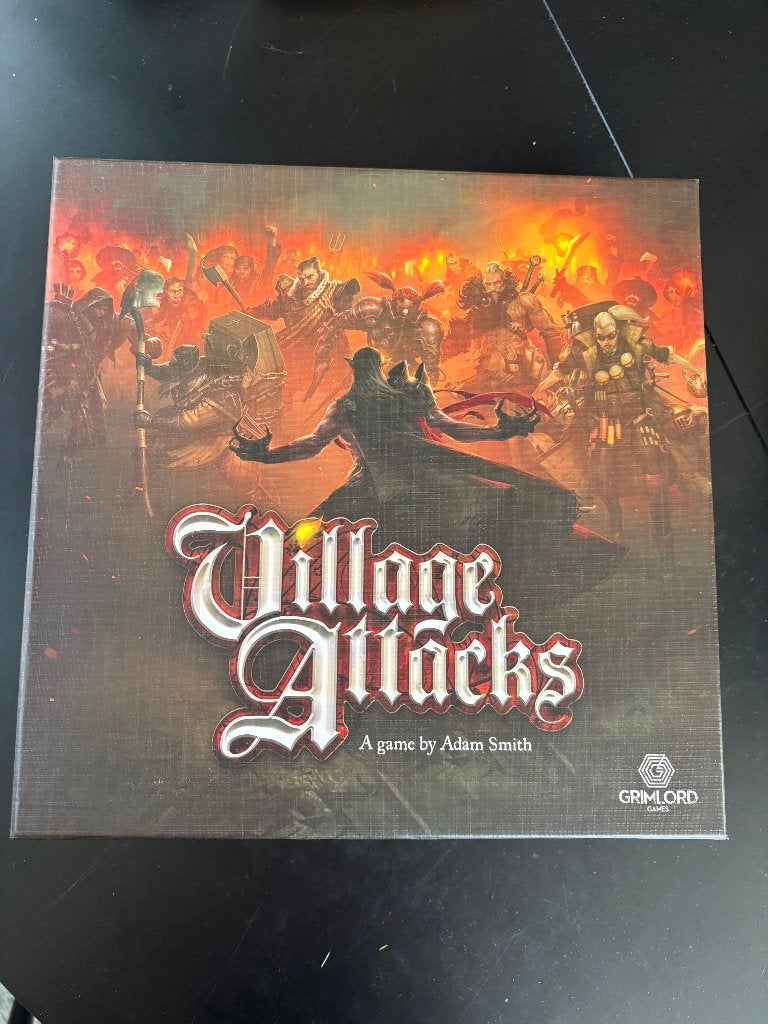 Village Attacks Kickstarter all in pledge, Een of twee spelers, Ophalen, Zo goed als nieuw
