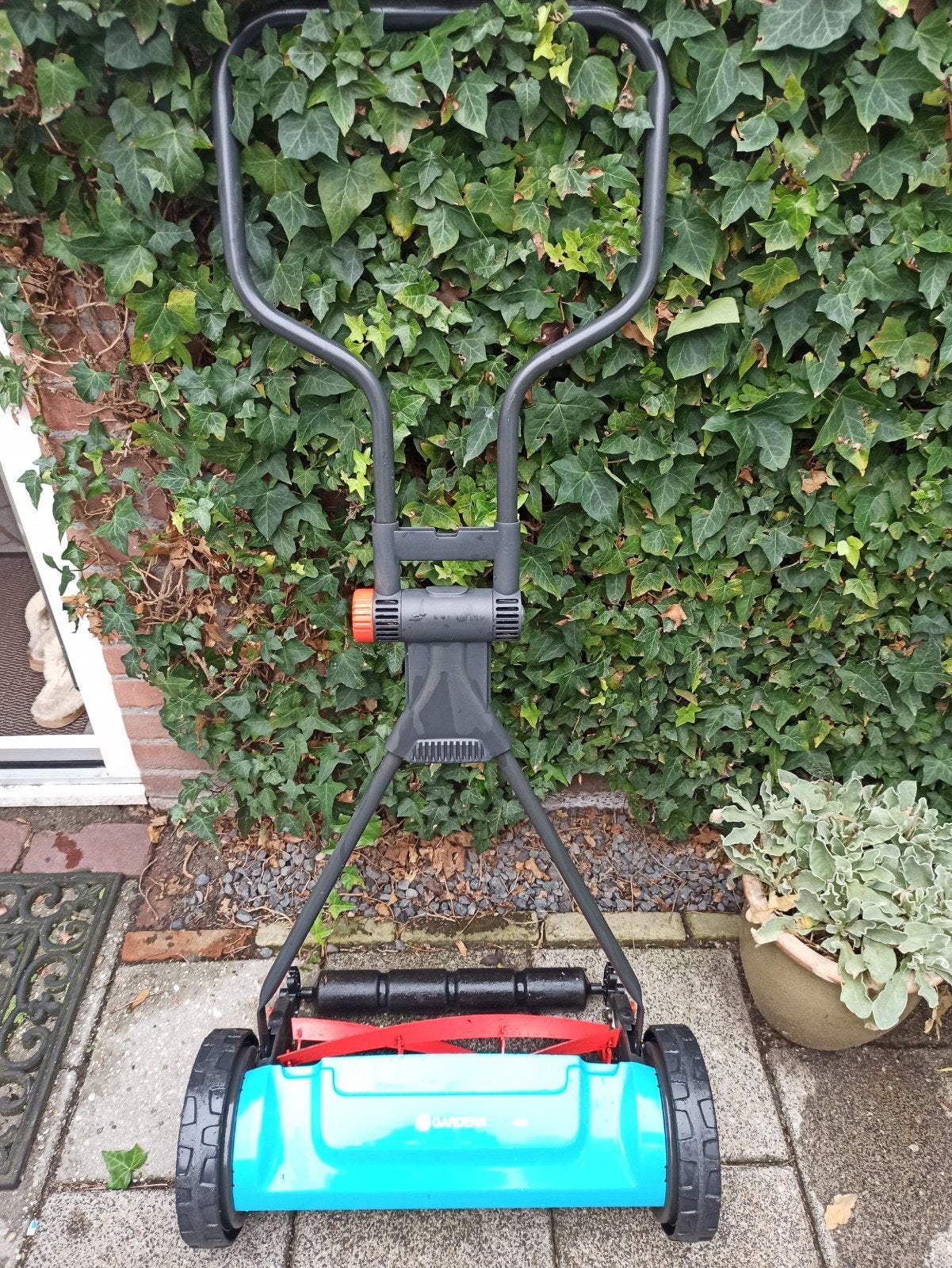 Gardena 400 Handgrasmaaier., Kooimesmaaier, Ophalen, Handgrasmaaier, Gardena