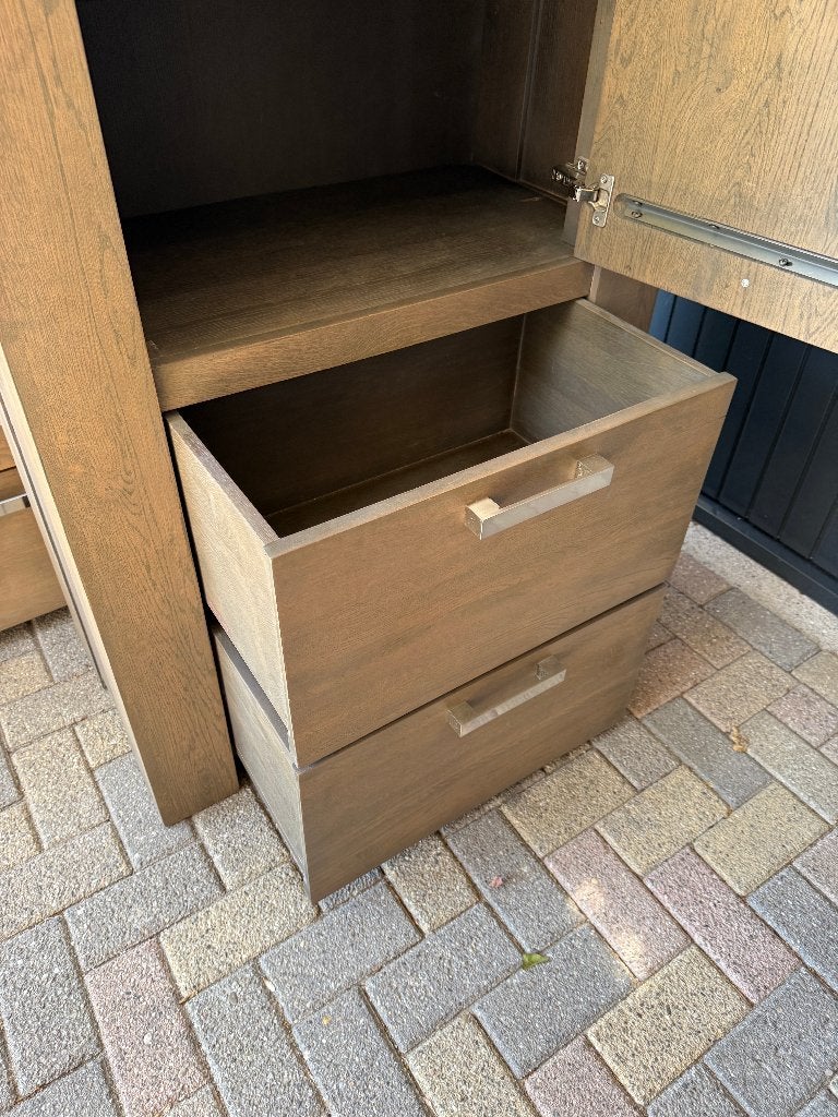 Te koop Dressoir, TV kast en eetkamerkast, Ophalen, Gebruikt, Met deur(en), 150 tot 200 cm