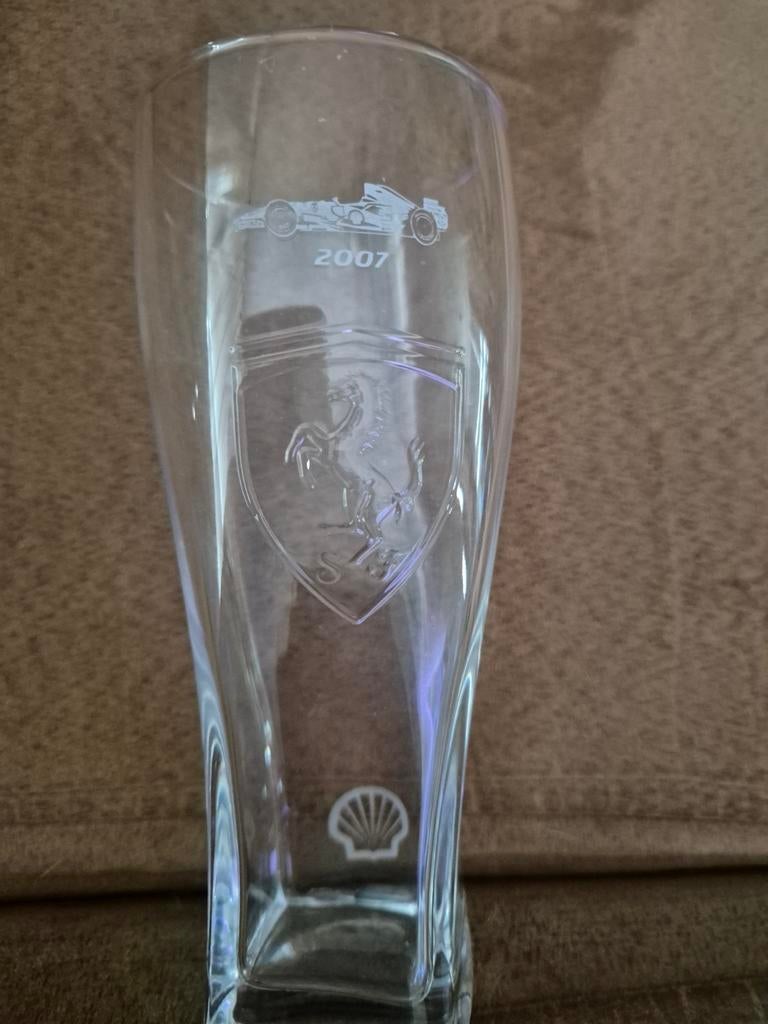 Ferrari F1 2007 Shell glas, Verzamelen, Ophalen of Verzenden