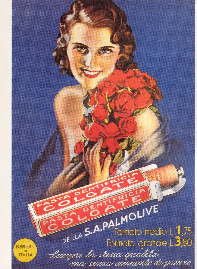 COLGATE - KAART - AFM. 20 X 14.7 CM, Ophalen of Verzenden, Overige typen
