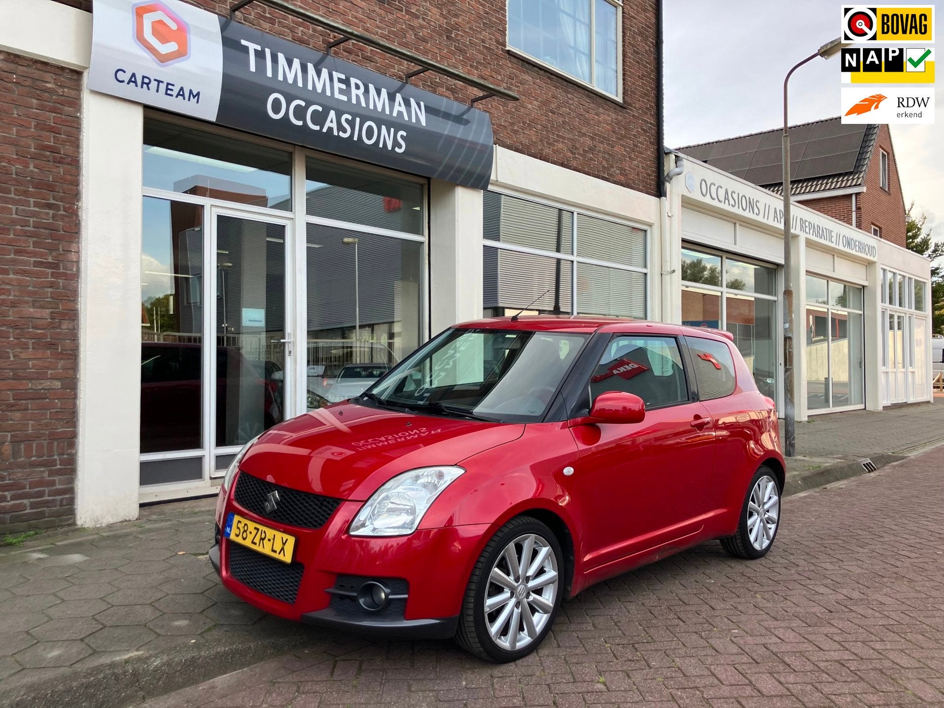 Suzuki Swift 1.6 Sport-125PK|Keyless entry|APK Okt'27, Auto's, Voorwielaandrijving, 1005 kg, 125 pk, 4 cilinders