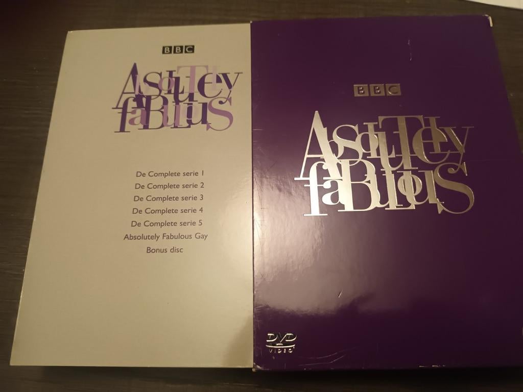 Dvd box complete reeks Absolutely Fabulous, Alle leeftijden, Ophalen of Verzenden, Zo goed als nieuw, Komedie