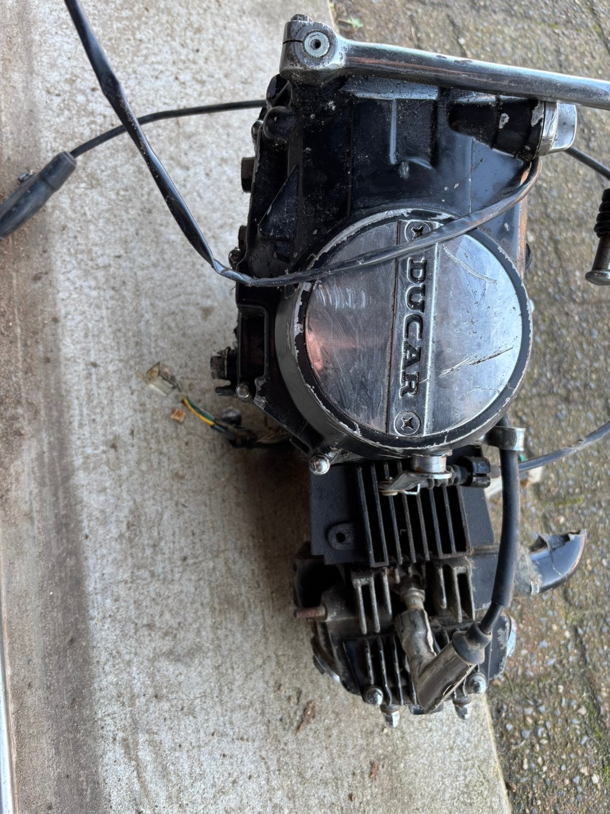 3 pitbike blokken, Ophalen, Gebruikt, 125 cc, Pitbike