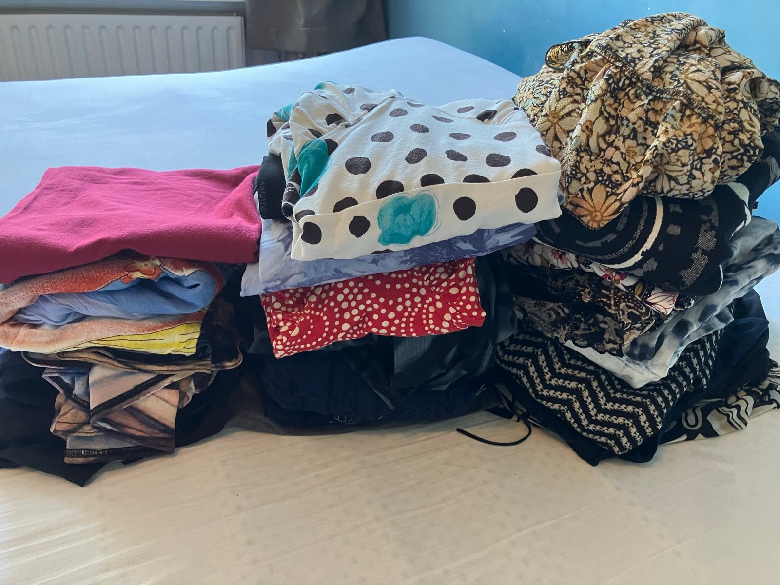 Kledingpakket dames: jurken en rokken (maat 38/40/M), Maat 38/40 (M), Meerkleurig, Ophalen of Verzenden, Knielengte