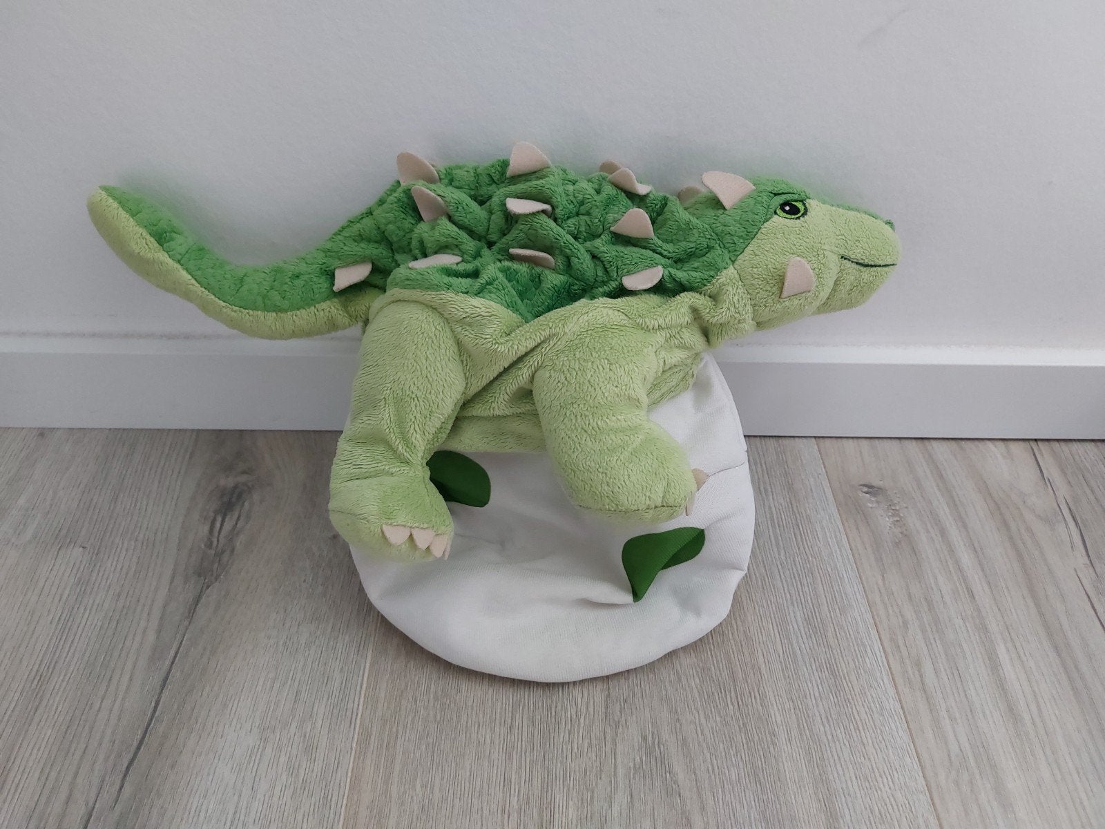 Knuffel Ikea dino dinosaurus ei jattelik omkeerbaar L2240, Ophalen of Verzenden, Zo goed als nieuw, Overige typen
