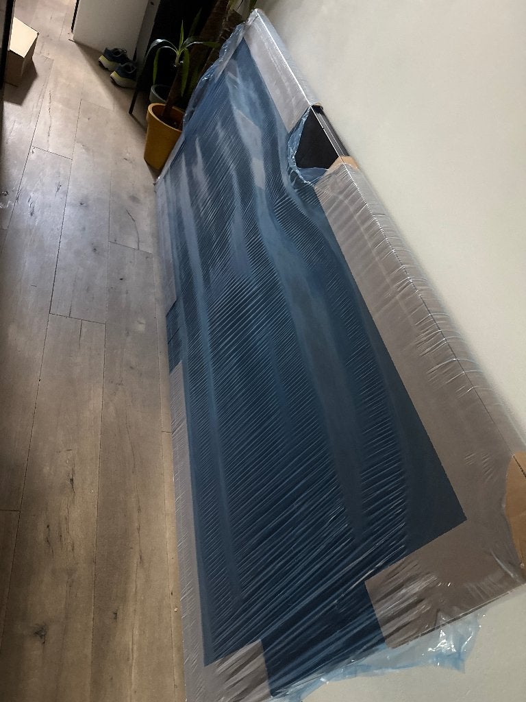 Binnendeur zwart, Doe-het-zelf en Verbouw, Deuren en Horren, Ophalen, 80 tot 100 cm, 215 cm of meer, Binnendeur