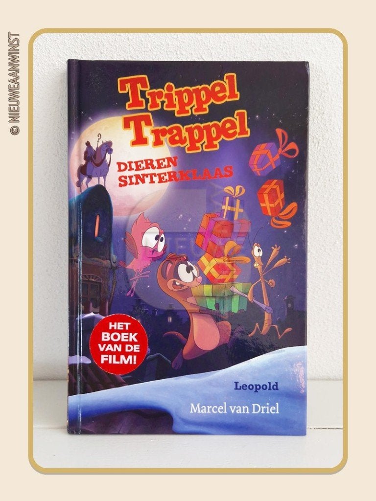 Boek Trippel Trappel Dierensinterklaas, Diversen, Verzenden, Zo goed als nieuw