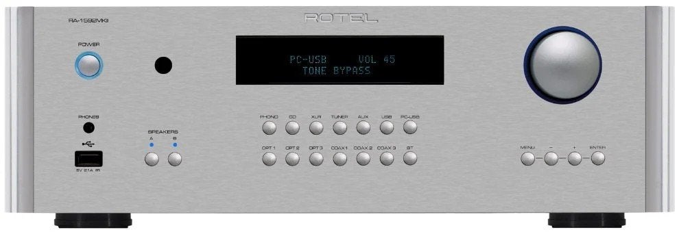 Rotel RA-1592MKII Geïntegreerde Versterker - Nieuwstaat OVP, Ophalen, Zo goed als nieuw, 120 watt of meer, Overige merken