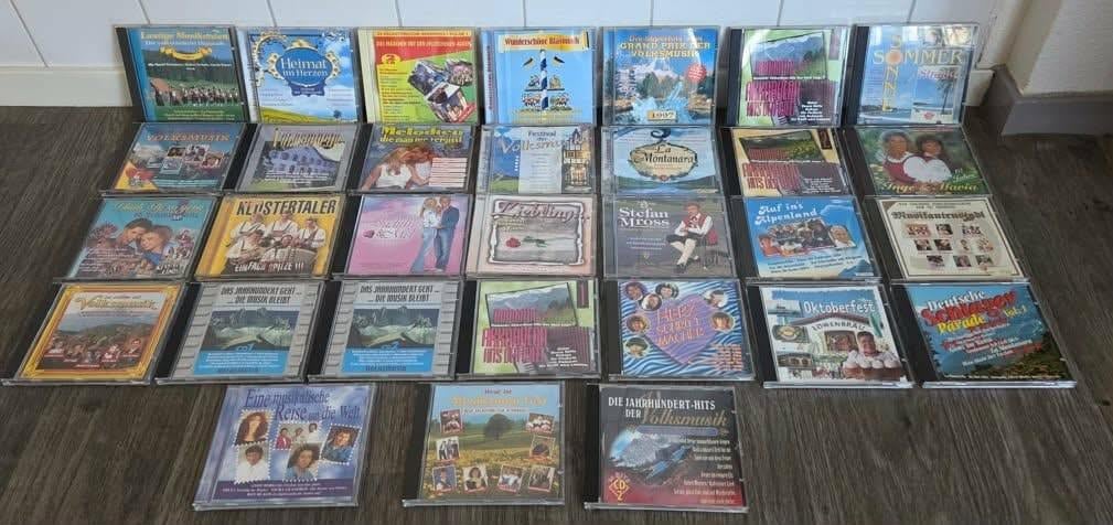Leuk partij duitse cd's, Cd's en Dvd's, Cd's | Overige Cd's, Zo goed als nieuw, Ophalen of Verzenden