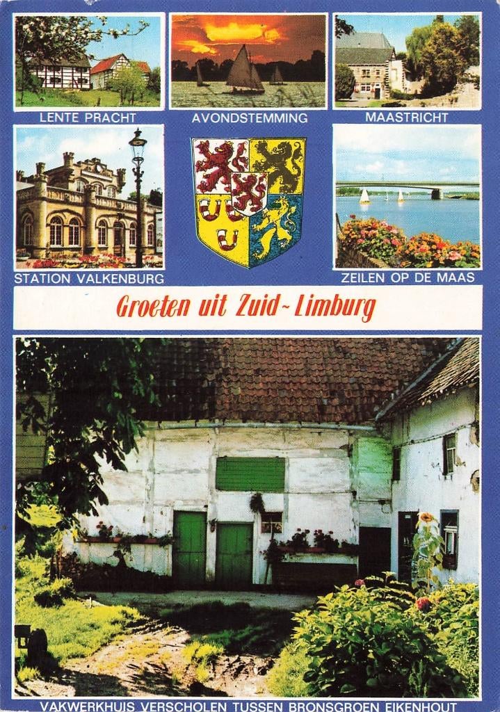 Groeten uit Zuid-Limburg, Ophalen of Verzenden, 1980 tot heden, Gelopen, Limburg