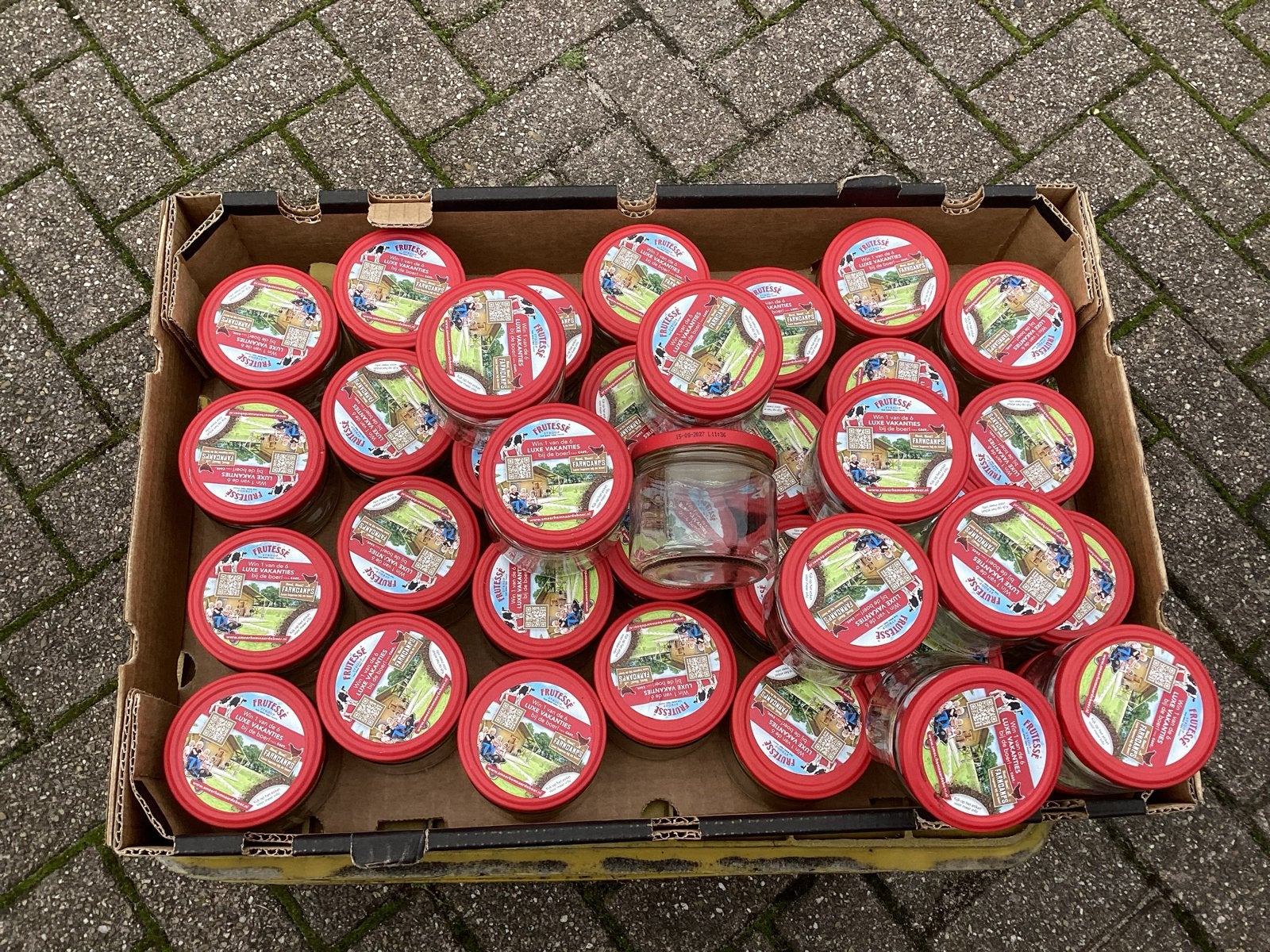 Frutesse stroop potjes  335 gram per stuk, Ophalen of Verzenden