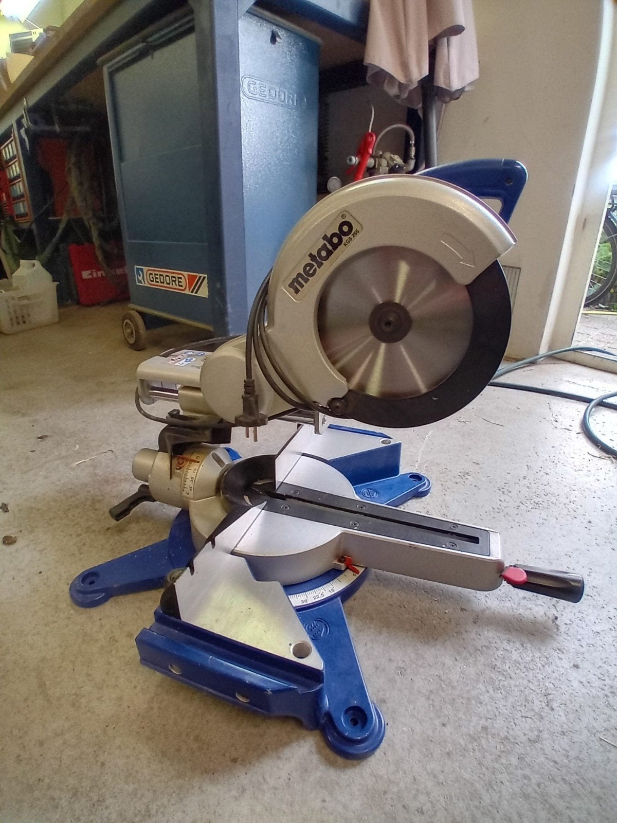 Afkortzaag Metabo, Ophalen, Gebruikt, Afkortzaag, 30 tot 70 mm