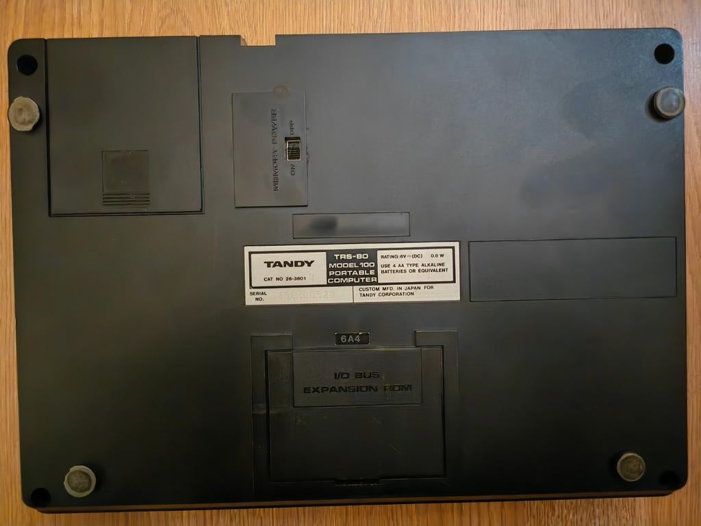 *Gewijzig 12/05* Tandy TRS-80 Model 100 Draagbare Comp., Ophalen of Verzenden, Tandy