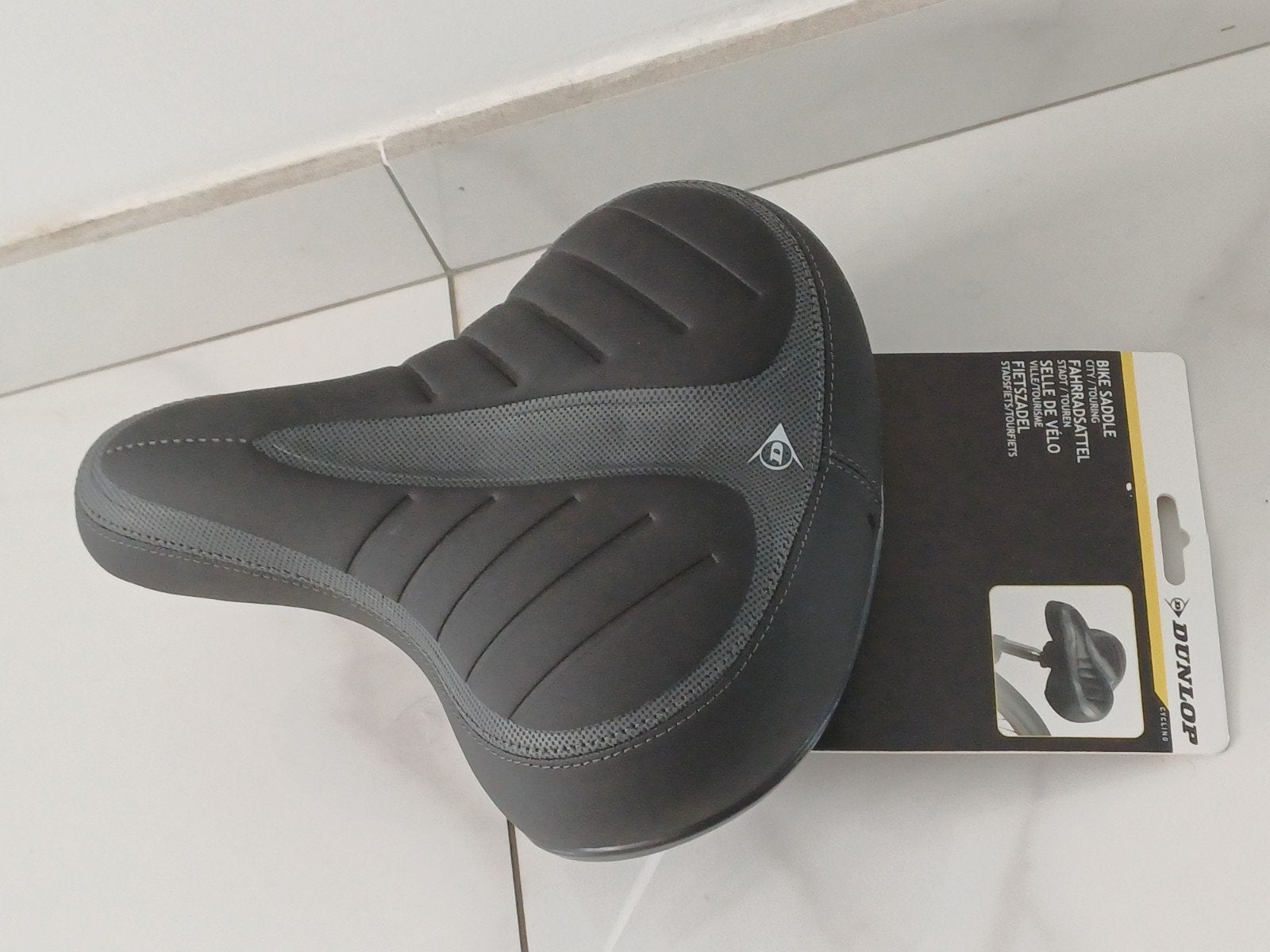 Universeel fietszadel l comfortabel zadel l Dames l & Heren, Ophalen of Verzenden, Nieuw