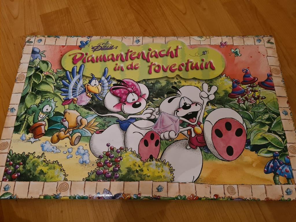 Diddl's Diamantenjacht in de Tovertuin Bordspel, Drie of vier spelers, Ophalen of Verzenden, Zo goed als nieuw, Diddl