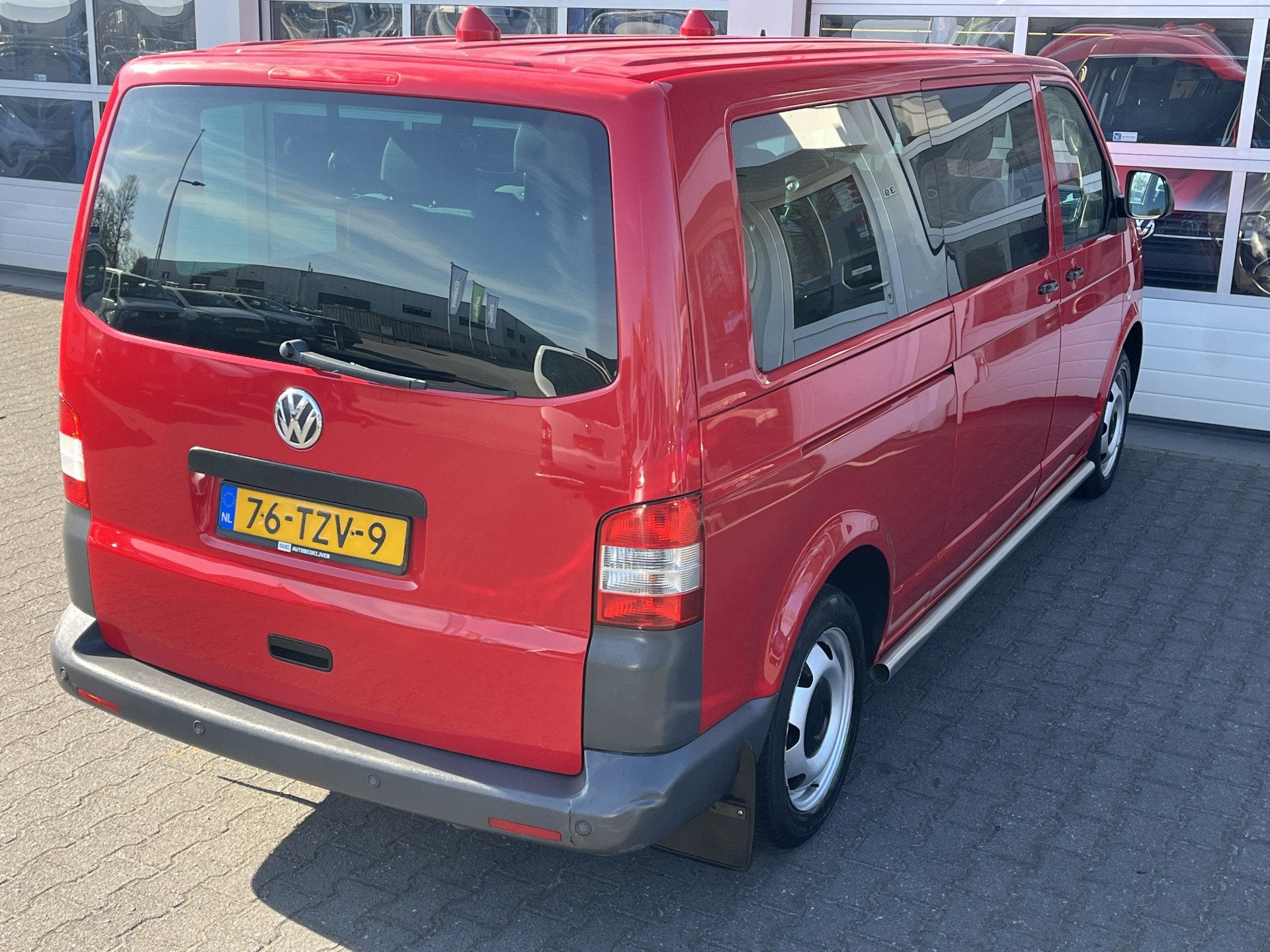 Volkswagen Transporter Kombi 2.0 TDI L2H1 BPM/ BTW vrij Airc, Euro 5, Stof, Gebruikt, Zwart