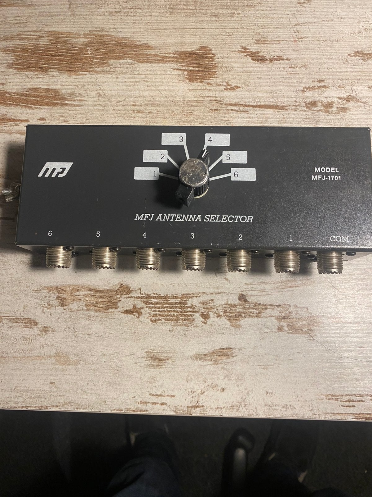≥ MFJ-1701 6 weg antenne coaxschakelaar (m2407983148) — Zenders en ...