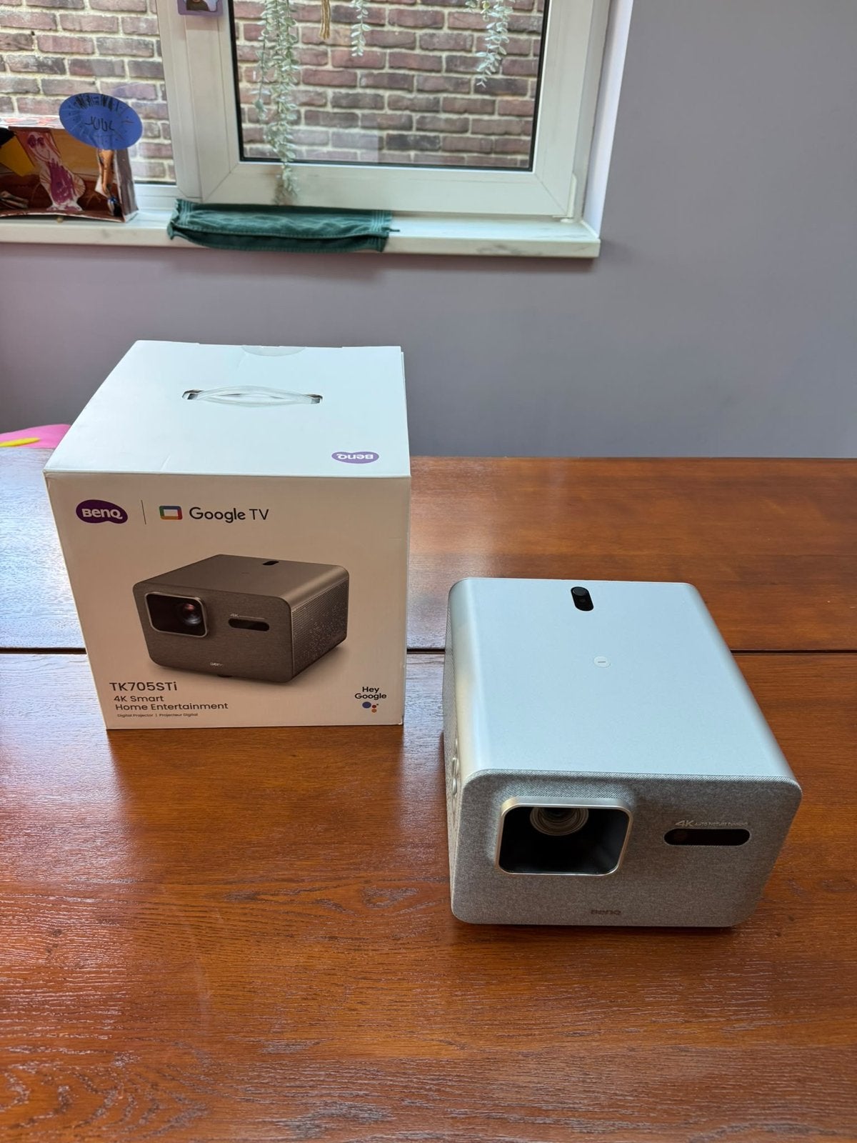 NIEUW! BenQ TK705STi 4K Smart Home Entertainment Projector, Audio, Tv en Foto, Nieuw, BenQ, Ophalen of Verzenden, DLP