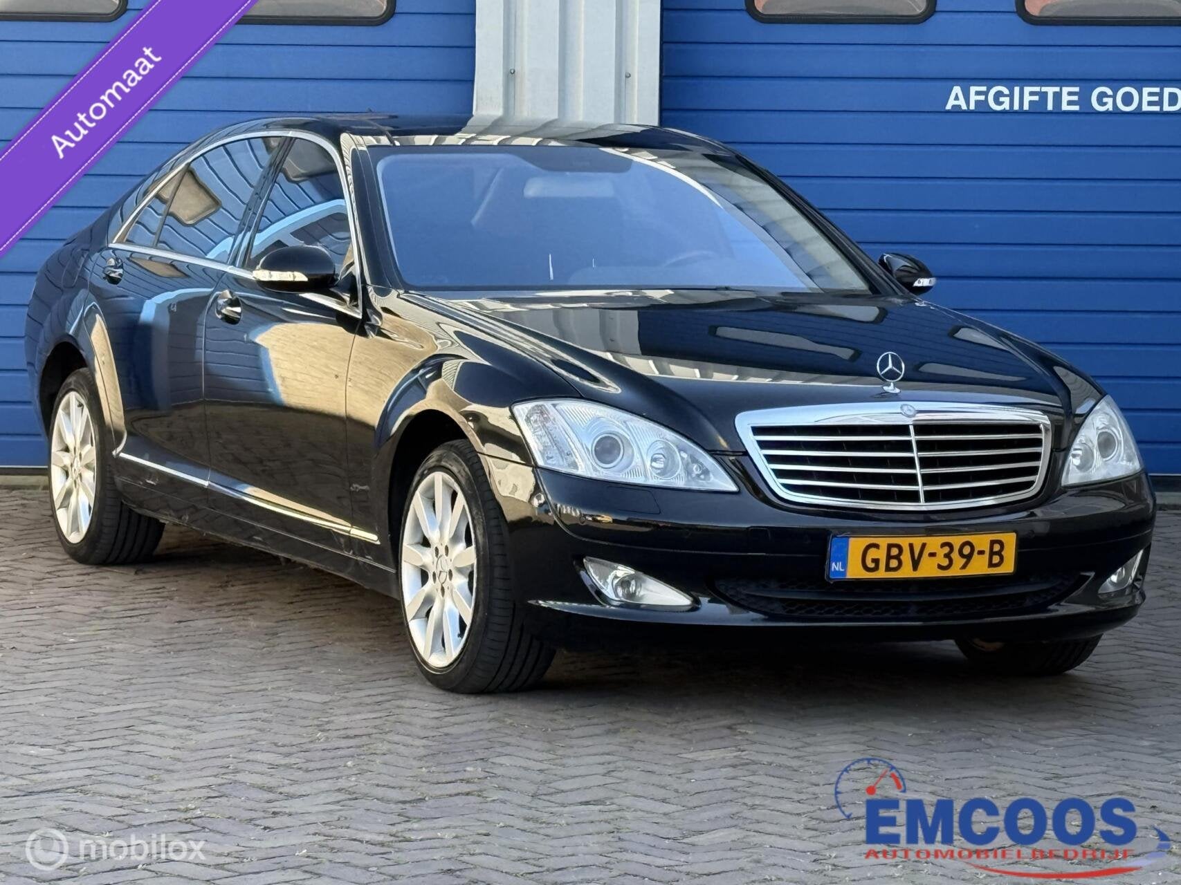 Mercedes S-klasse 550 4-Matic Lang * Airco * Automaat * Crui, Auto's, Automaat, 5461 cc, Bi-Xenon koplampen, Gebruikt