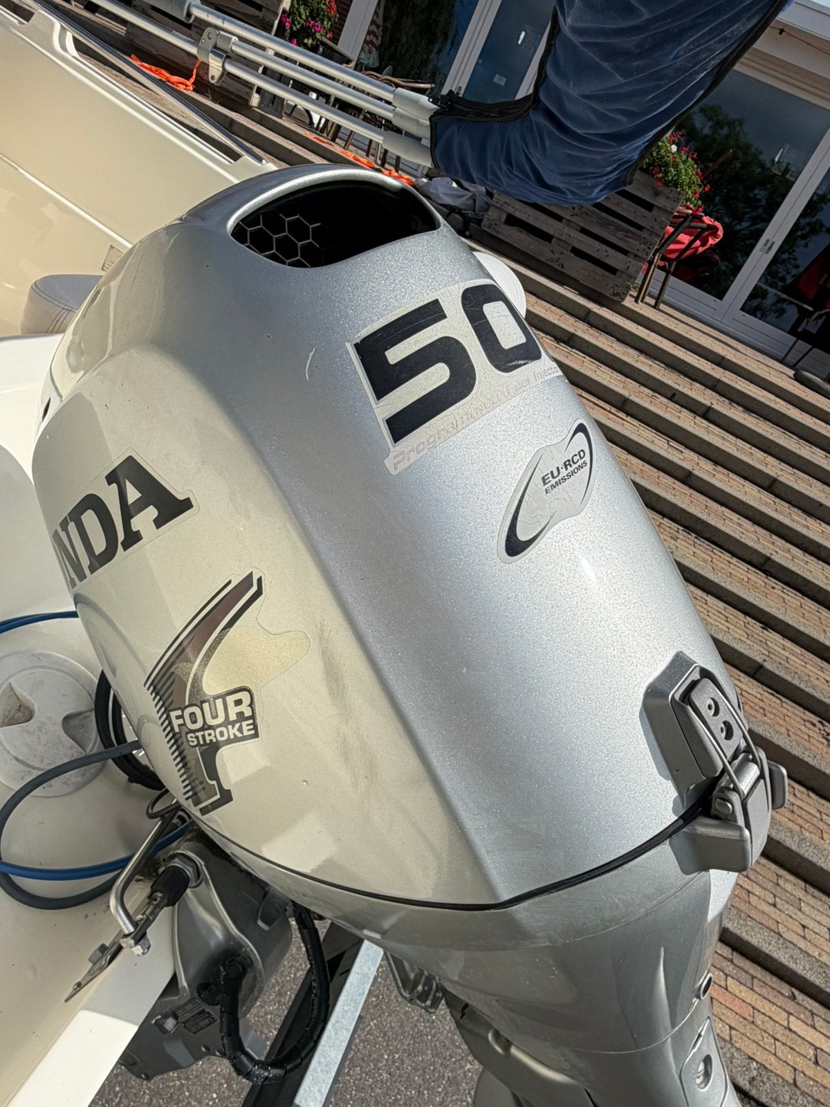 Prins 550 open honda 50pk bwj 010 nieuwstaat! Koopje!, Ophalen, Elektrische start