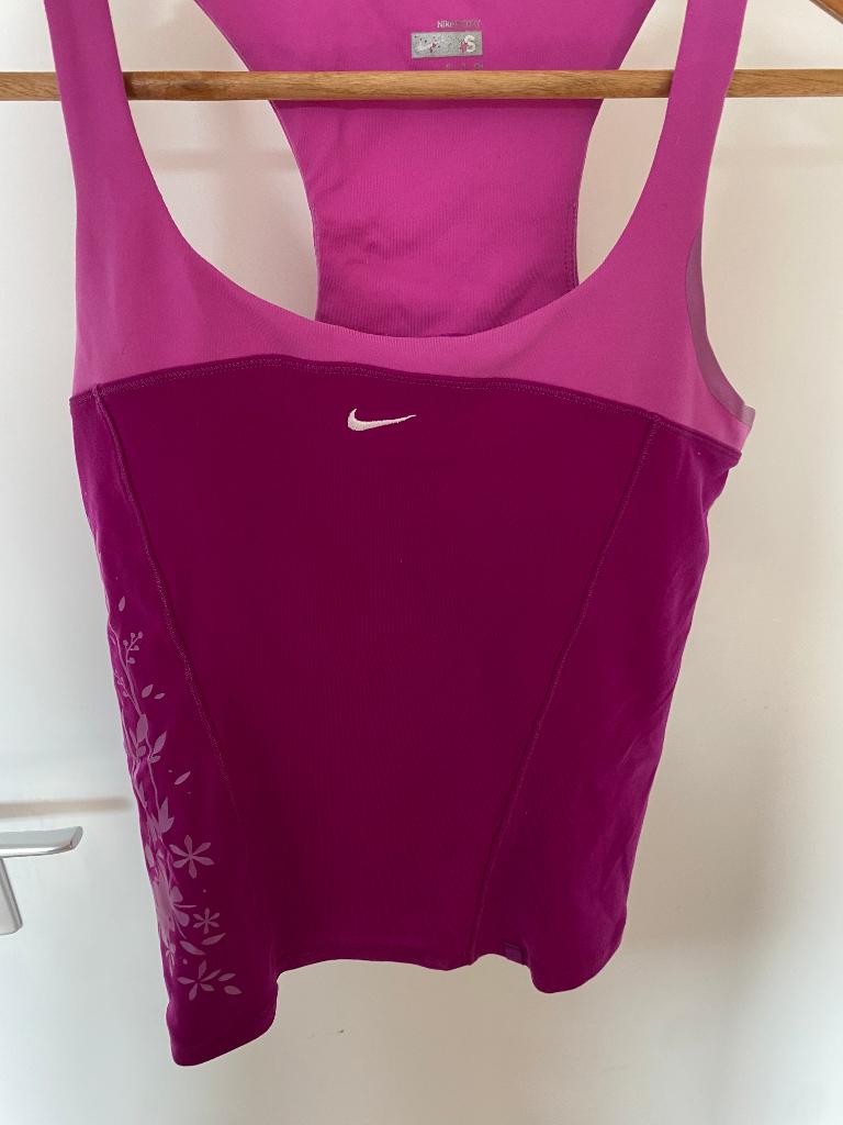 NIKE DRI FIT PAARS ROZE SPORTS BH, MAAT; S, Paars, Nike, Ophalen of Verzenden, Fitness of Aerobics