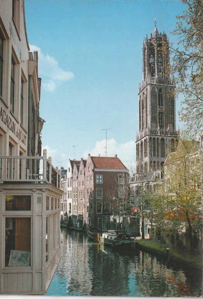 UTRECHT Domtoren met Gracht, Verzenden, 1980 tot heden, Gelopen, Utrecht