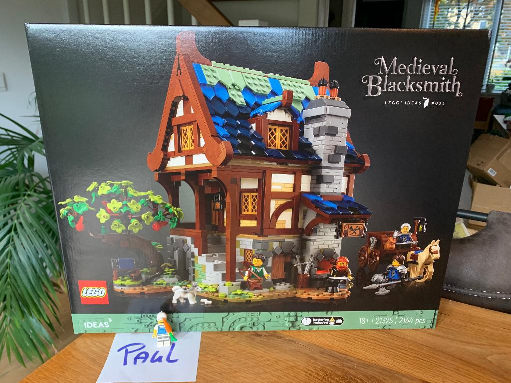 LEGO 21325 Middeleeuwse smid [MISB], Ophalen, Lego, Nieuw, Ideas