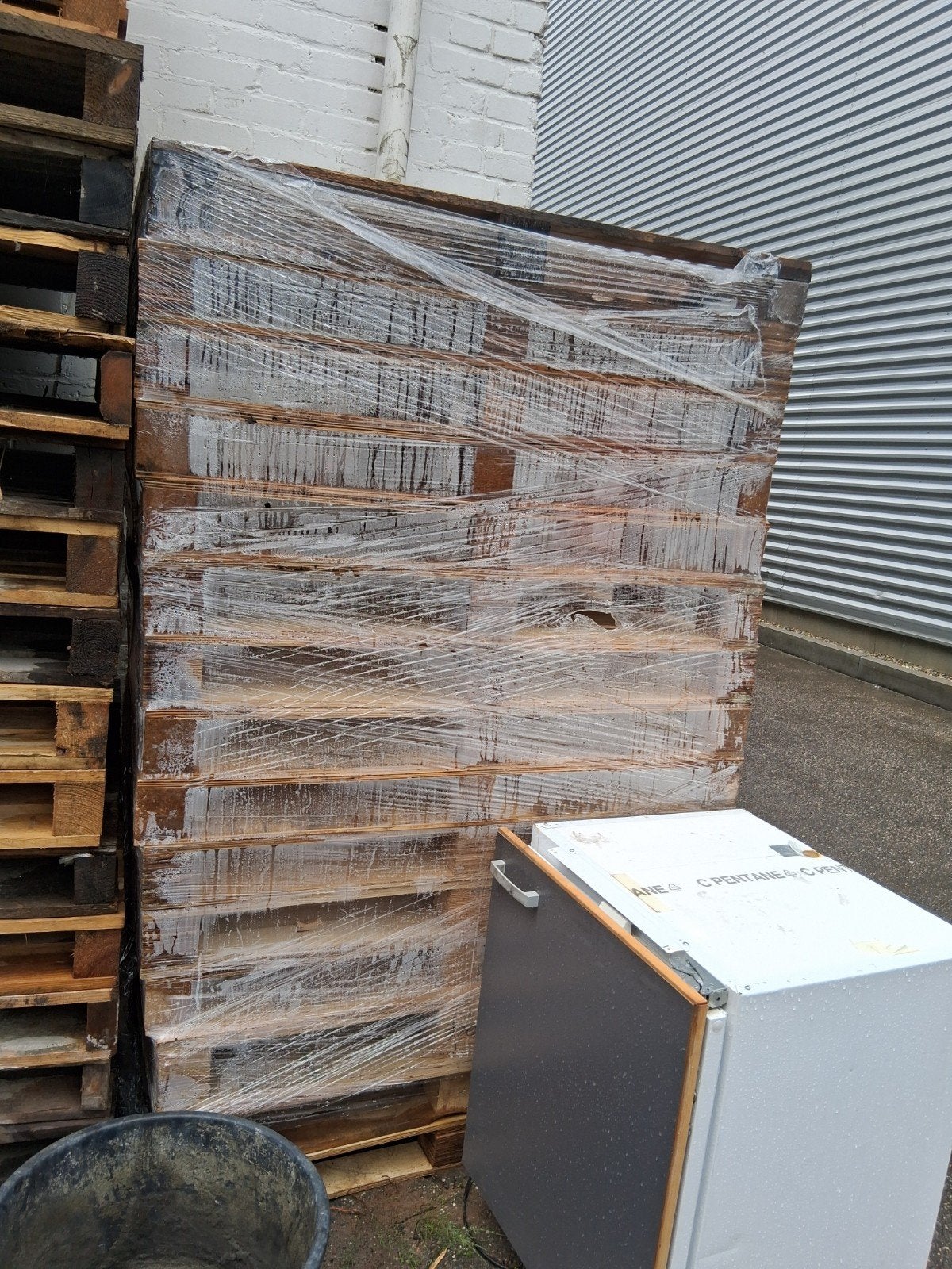 Pallets 120x80 cm - Gebruikt, Ophalen of Verzenden, Gebruikt