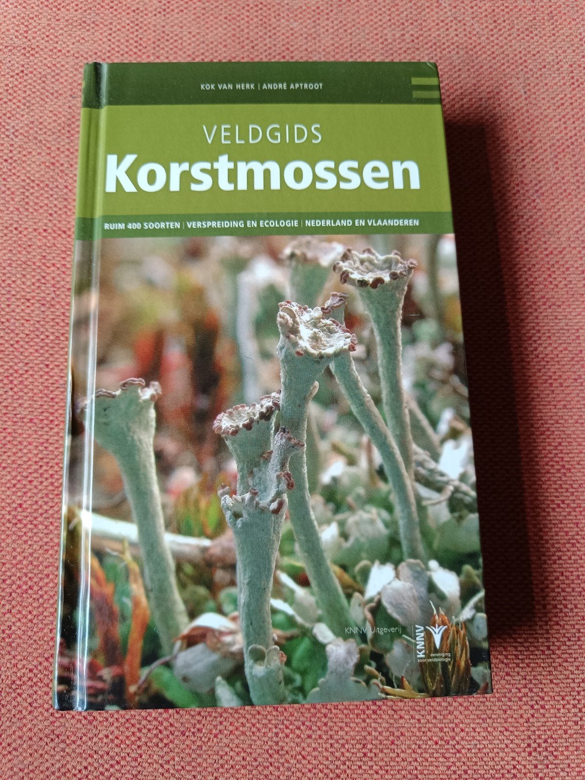 KNNV Veldgids Korstmossen - Kok van Herk en André Aptroot, Kok van Herk; Andre Aptroot, Ophalen of Verzenden, Zo goed als nieuw