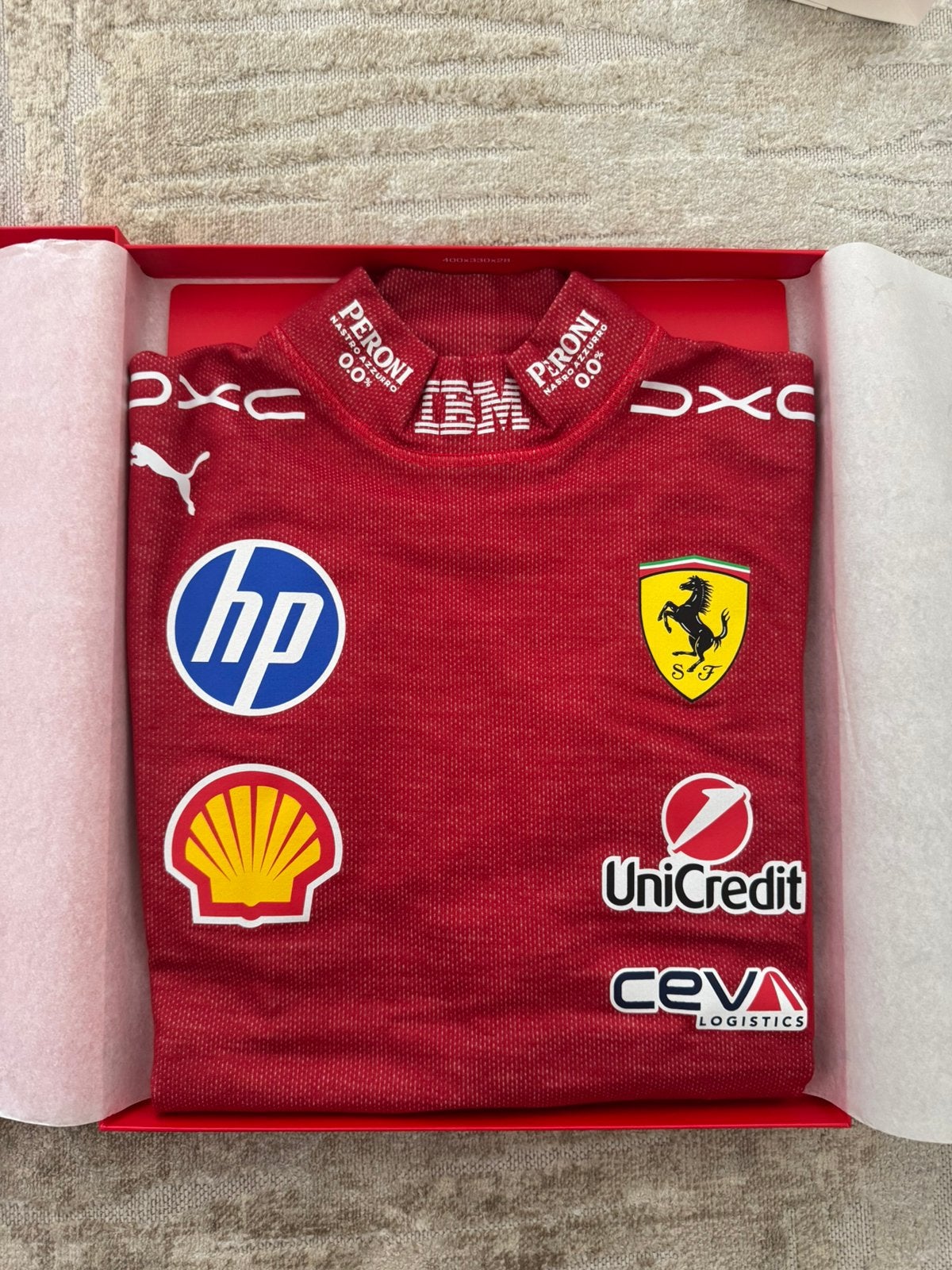 F1 Scuderia Ferrari Charles Leclerc Nomex 2026 Race Shirt, Verzamelen, Ophalen of Verzenden, Nieuw, Formule 1