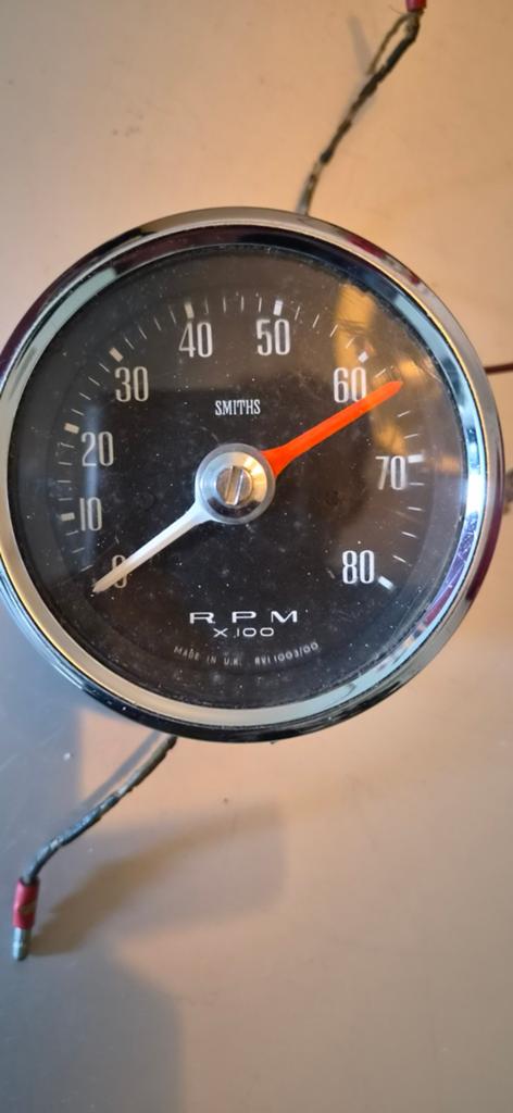 Smiths toerenteller RPM x100 - Klassieke auto onderdelen, Ophalen of Verzenden, Mini