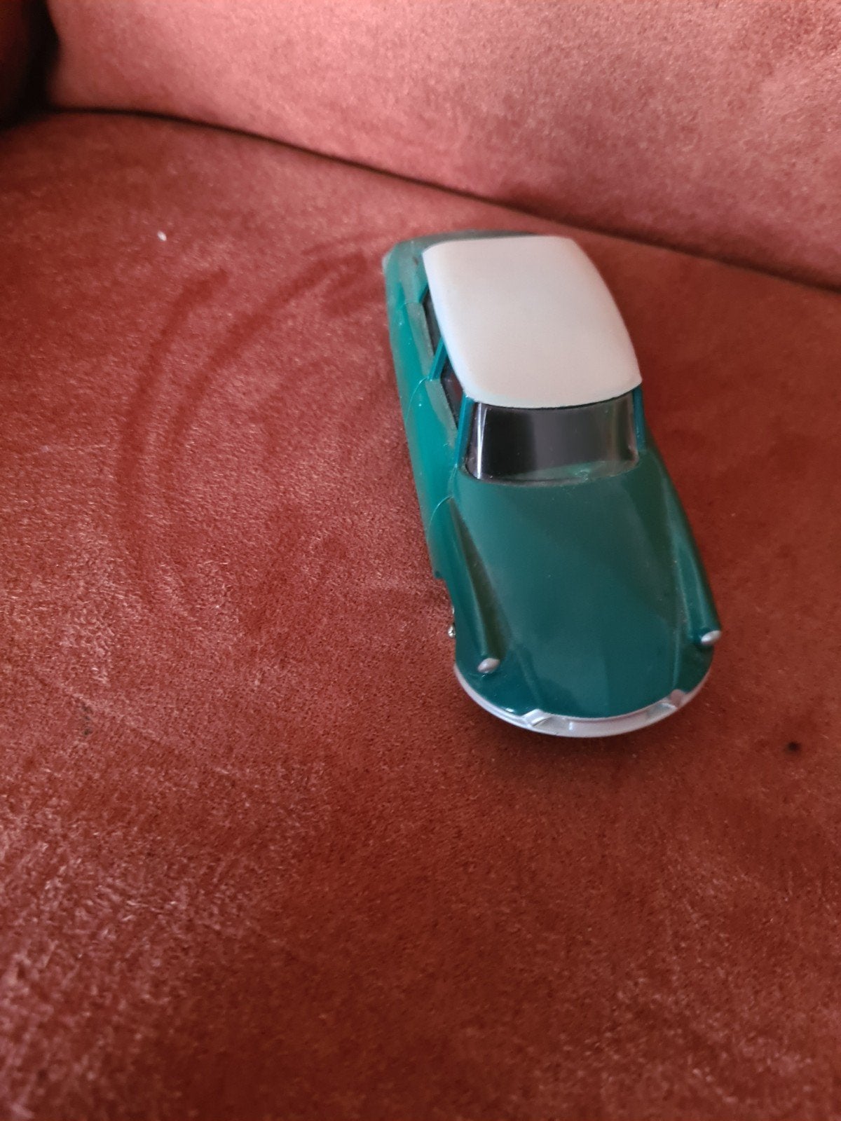 Dinky Toys Citroën DS 19 - Groen modelauto, Ophalen of Verzenden, Gebruikt