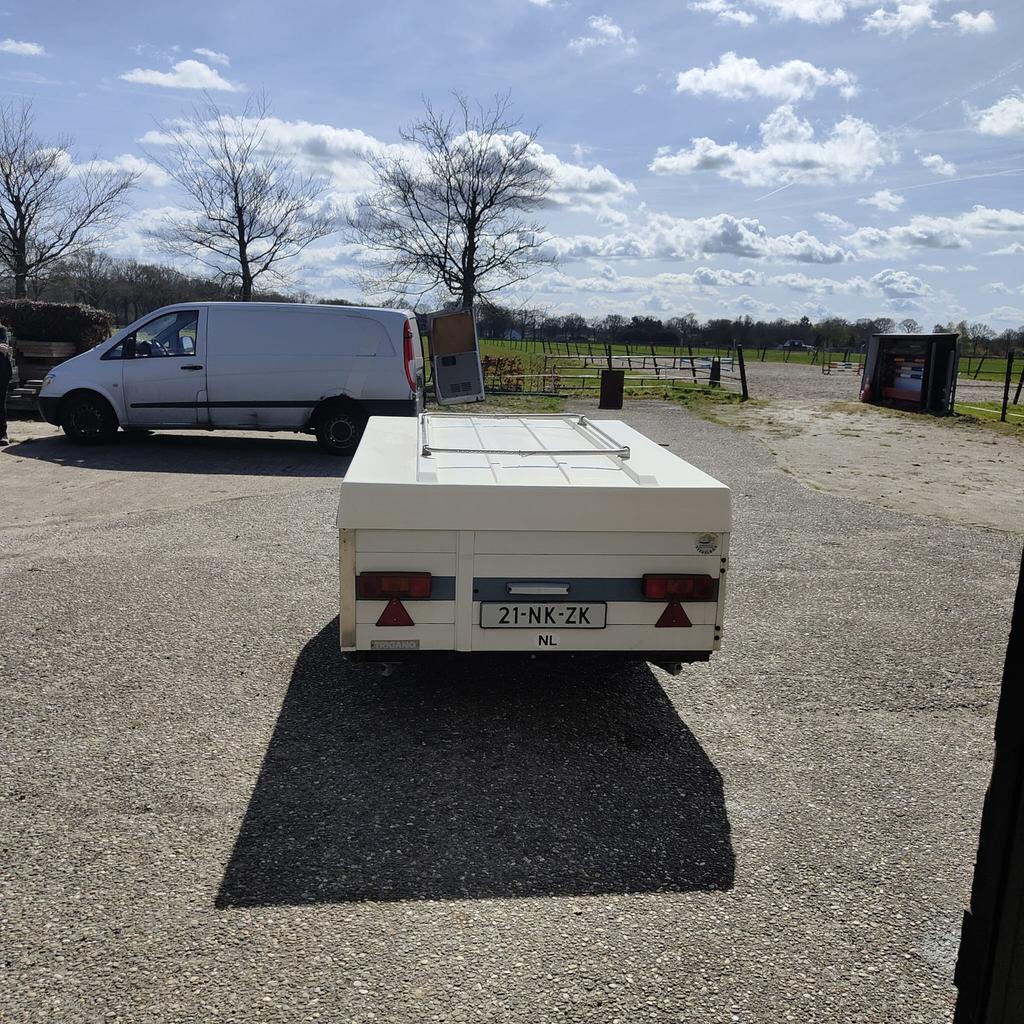 Trigano odesyee vaste bak grote wielen, Caravans en Kamperen, Ophalen of Verzenden
