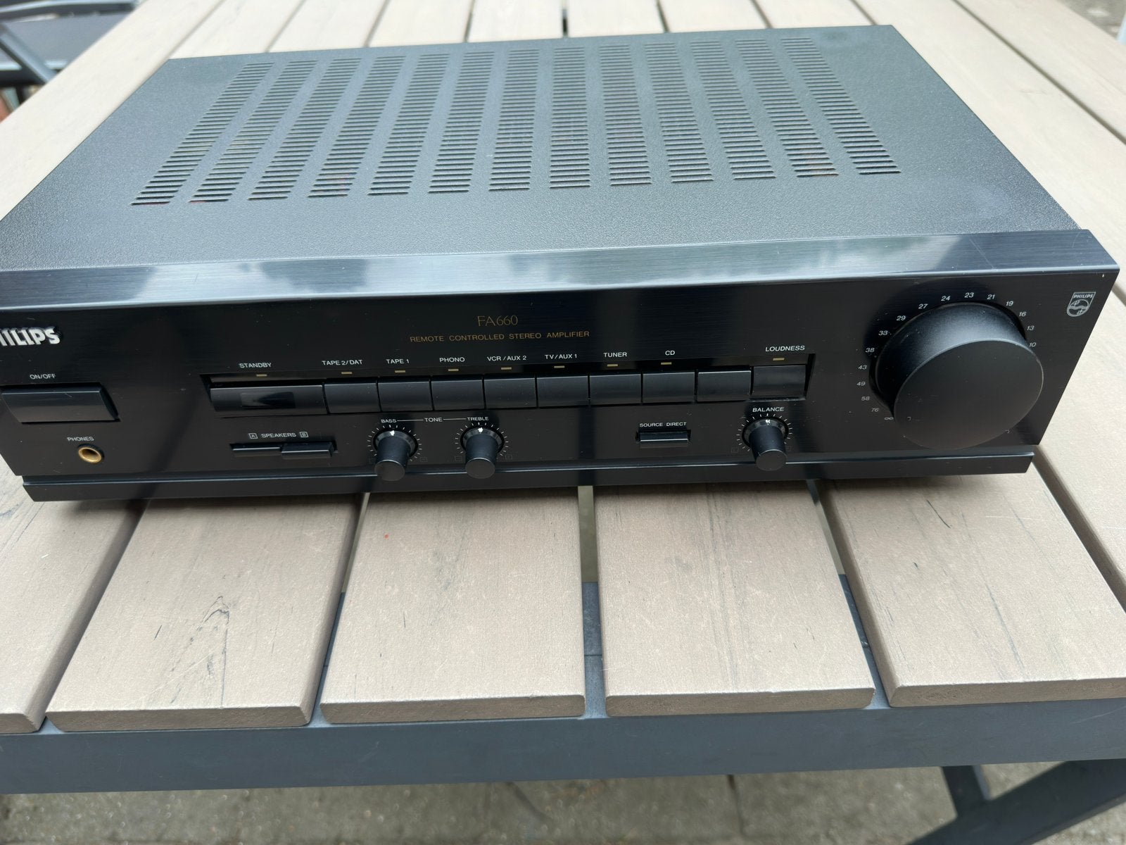 Philips versterker FA660, Ophalen of Verzenden, Zo goed als nieuw, Overige merken