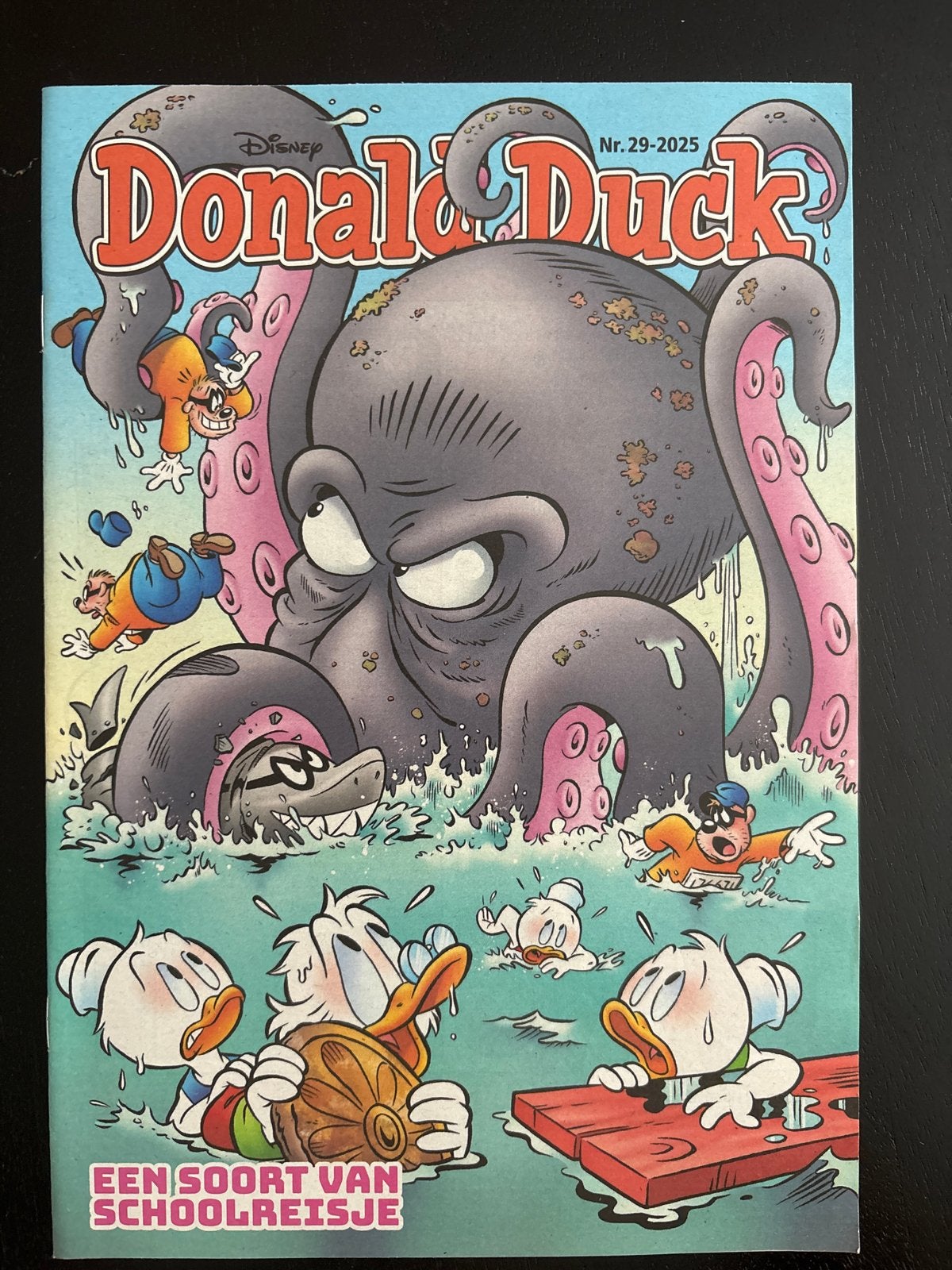 Donald Duck Weekblad Nr. 29-2025 - Een soort van schoolreisj, Eén stripboek, Verzenden, Nieuw