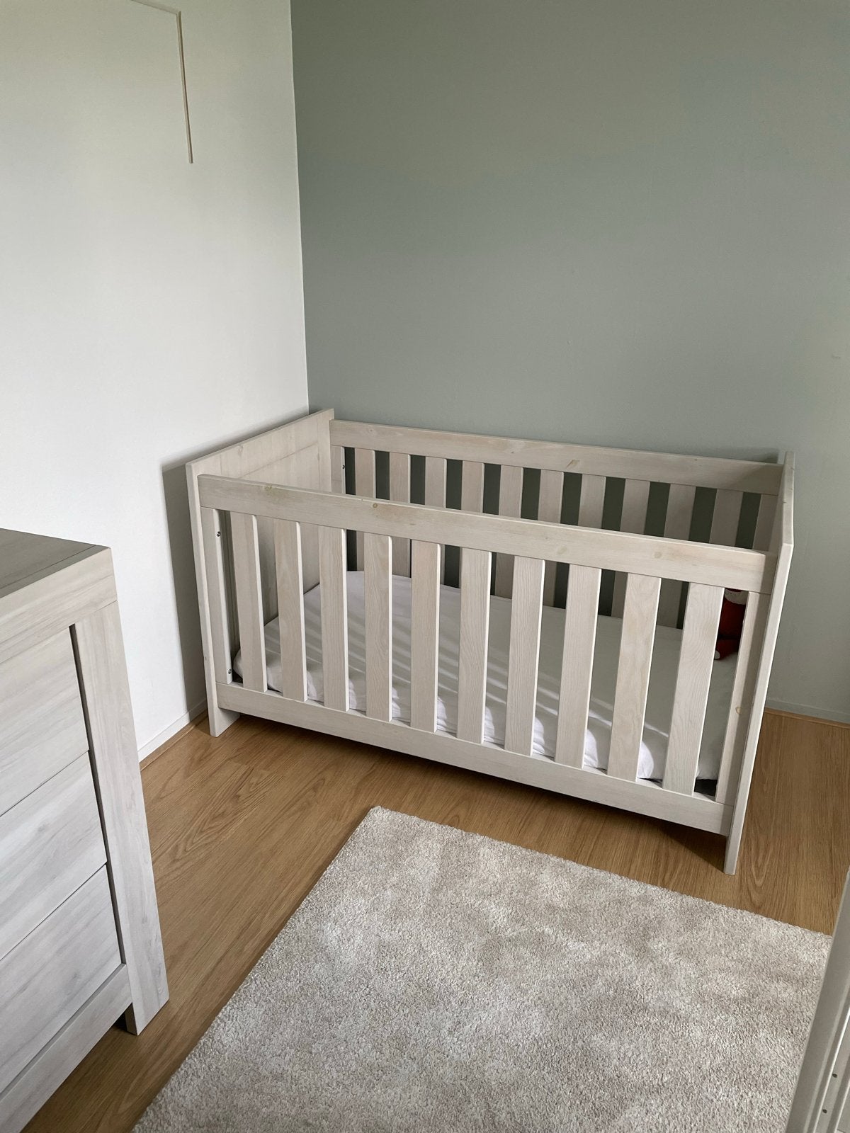 Bopita Bedbank/Ledikant Corsica - Zo goed als nieuw, Kinderen en Baby's, Kinderkamer | Bedden, Ophalen, 70 tot 85 cm, 140 tot 160 cm