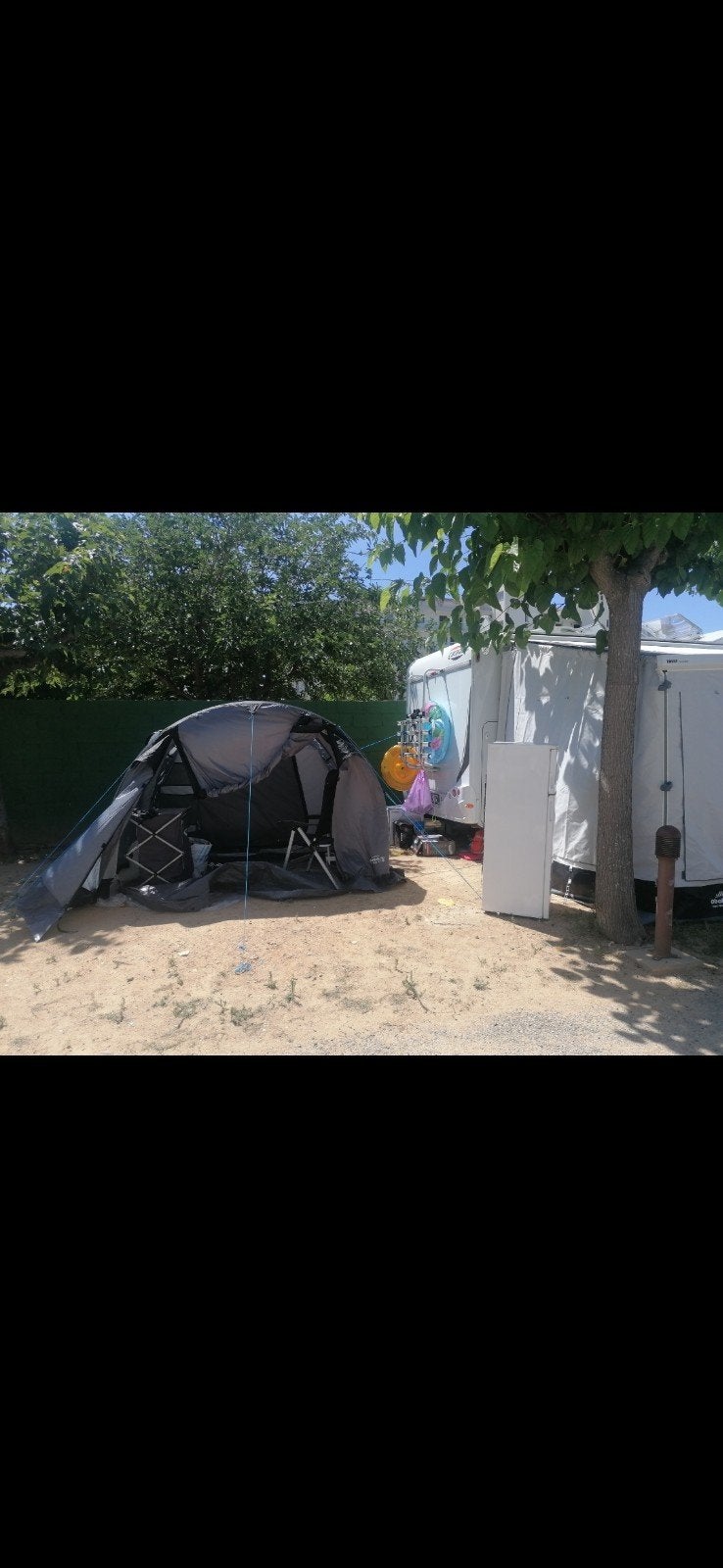 Obelink Albatros 4 Easy Air opblaasbare tent, Verzenden, Zo goed als nieuw, Tot en met 4
