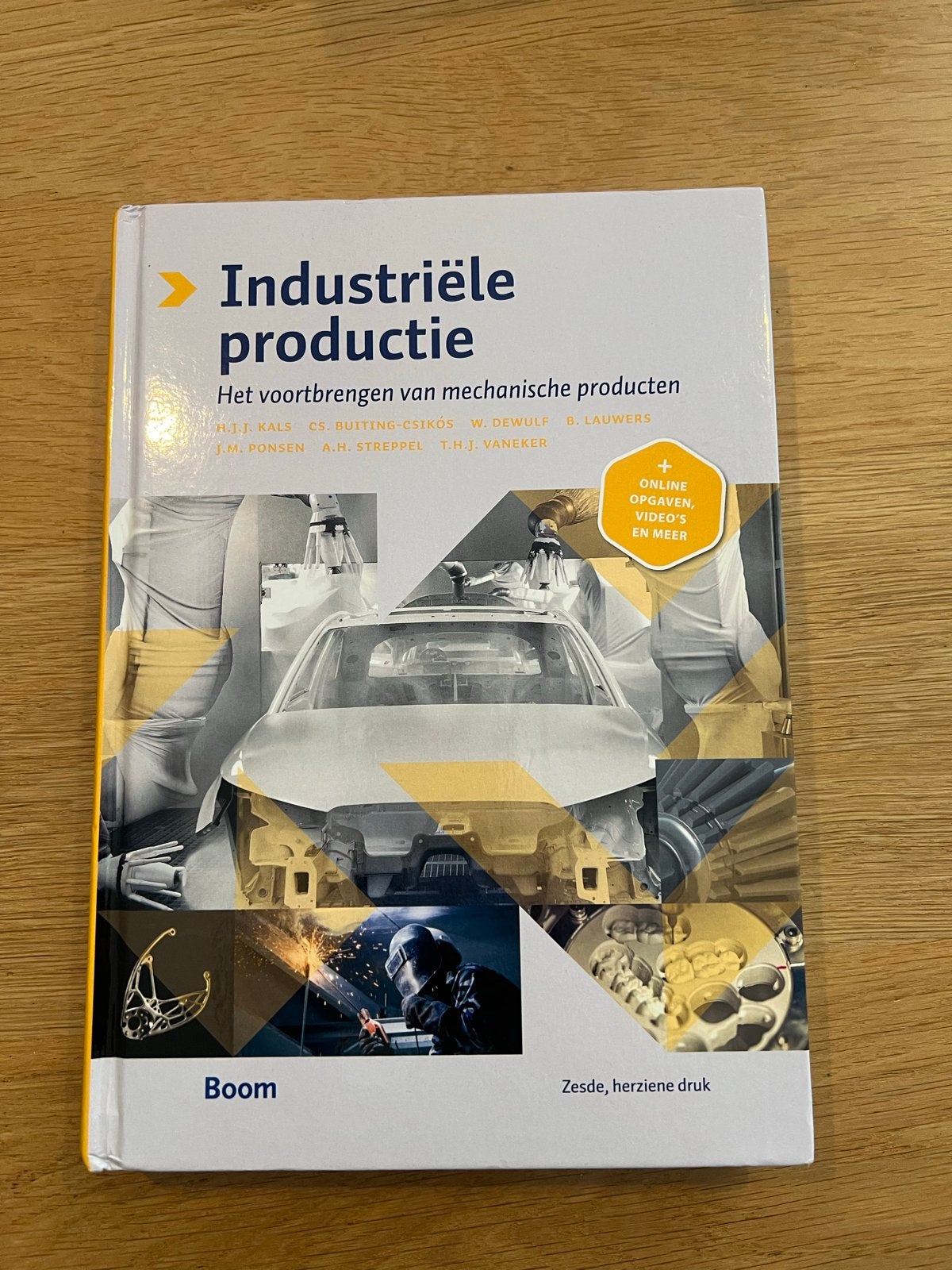 Industriële Productie, Boeken, Techniek, Ophalen of Verzenden, Zo goed als nieuw, Werktuigbouwkunde