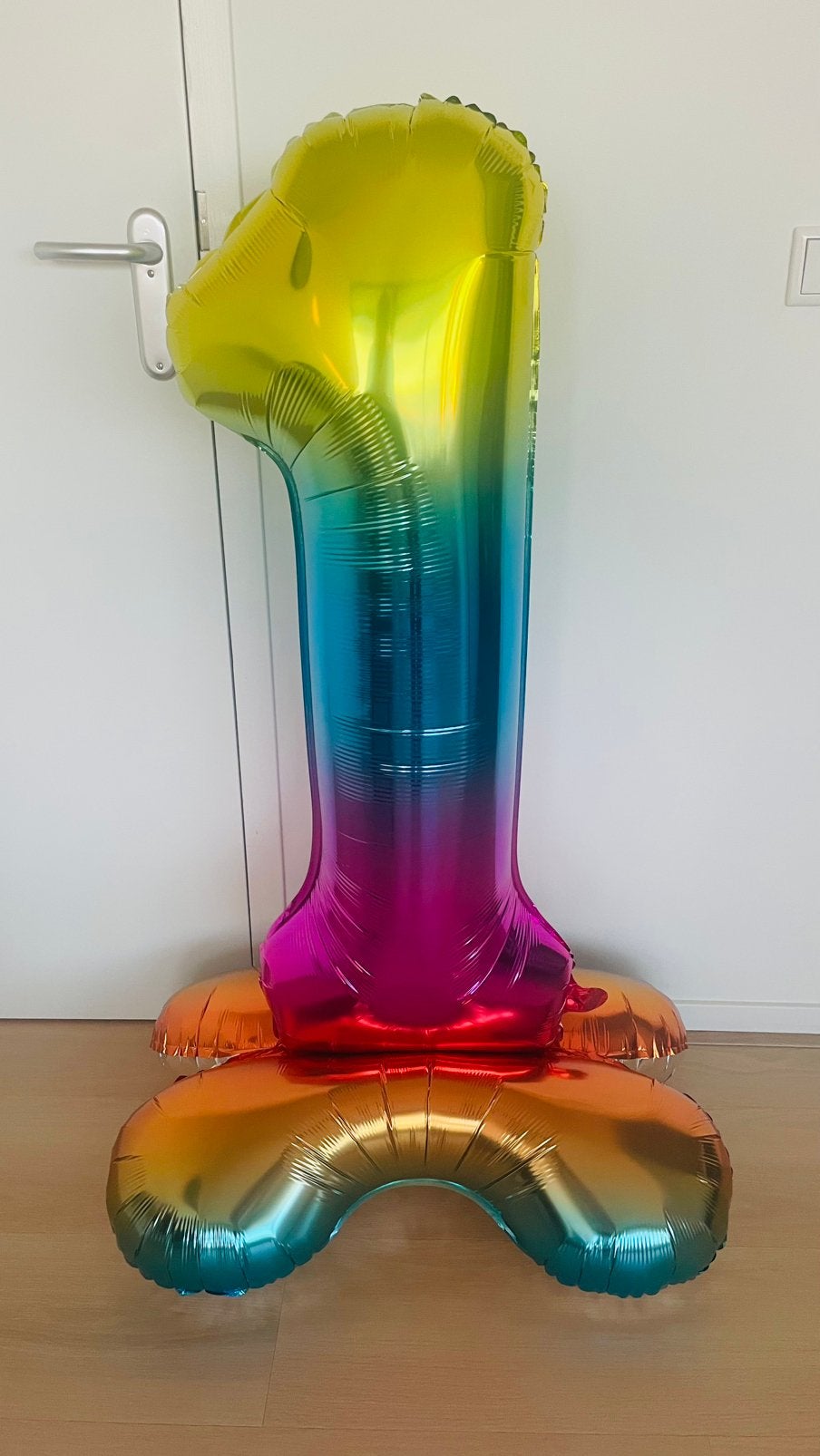 Ballon verjaardag 1, Ophalen, Versiering, Verjaardag